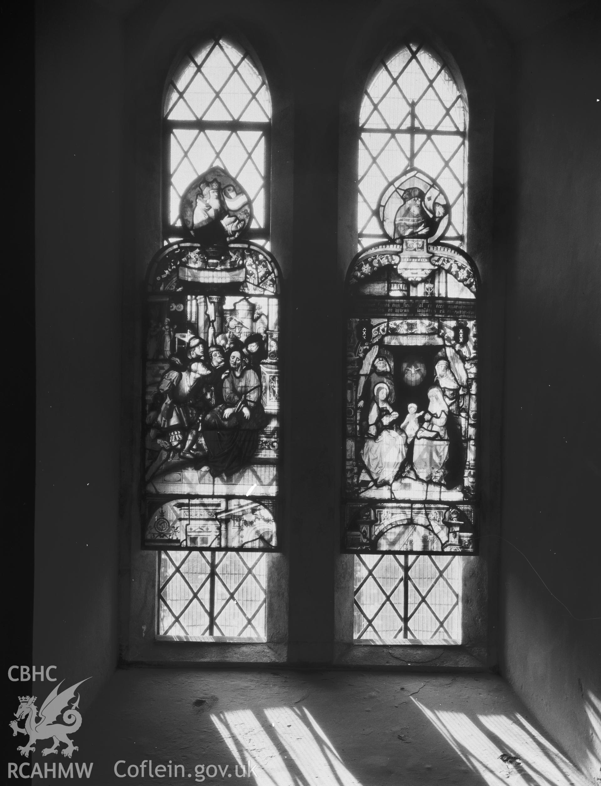 Stained glass window
