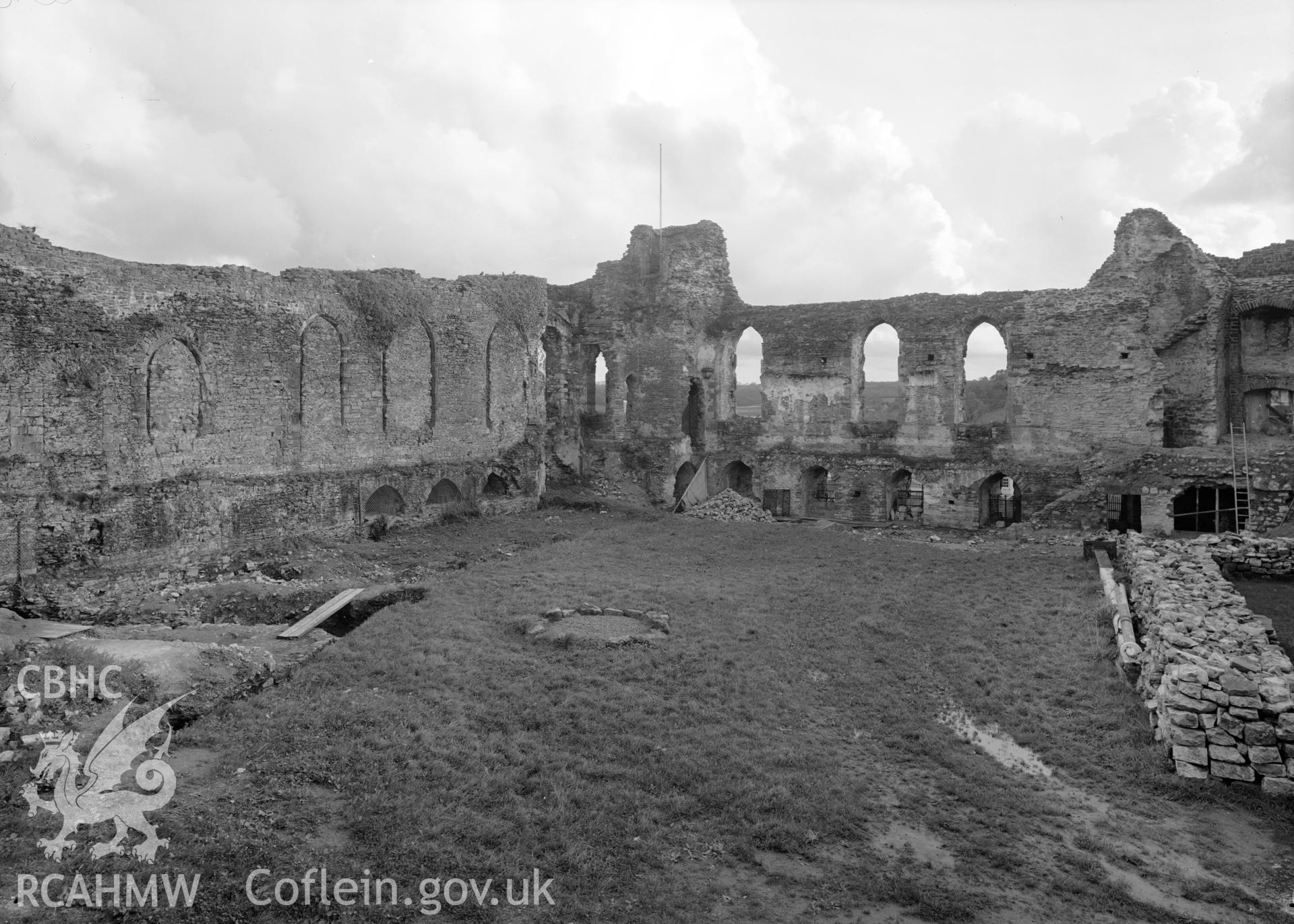 D.O.E photograph of Haverfordwest Castle.