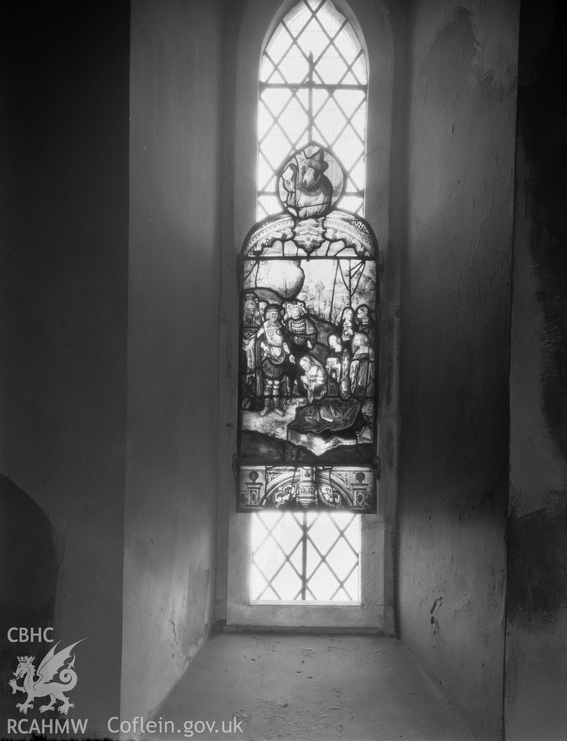 Stained glass window