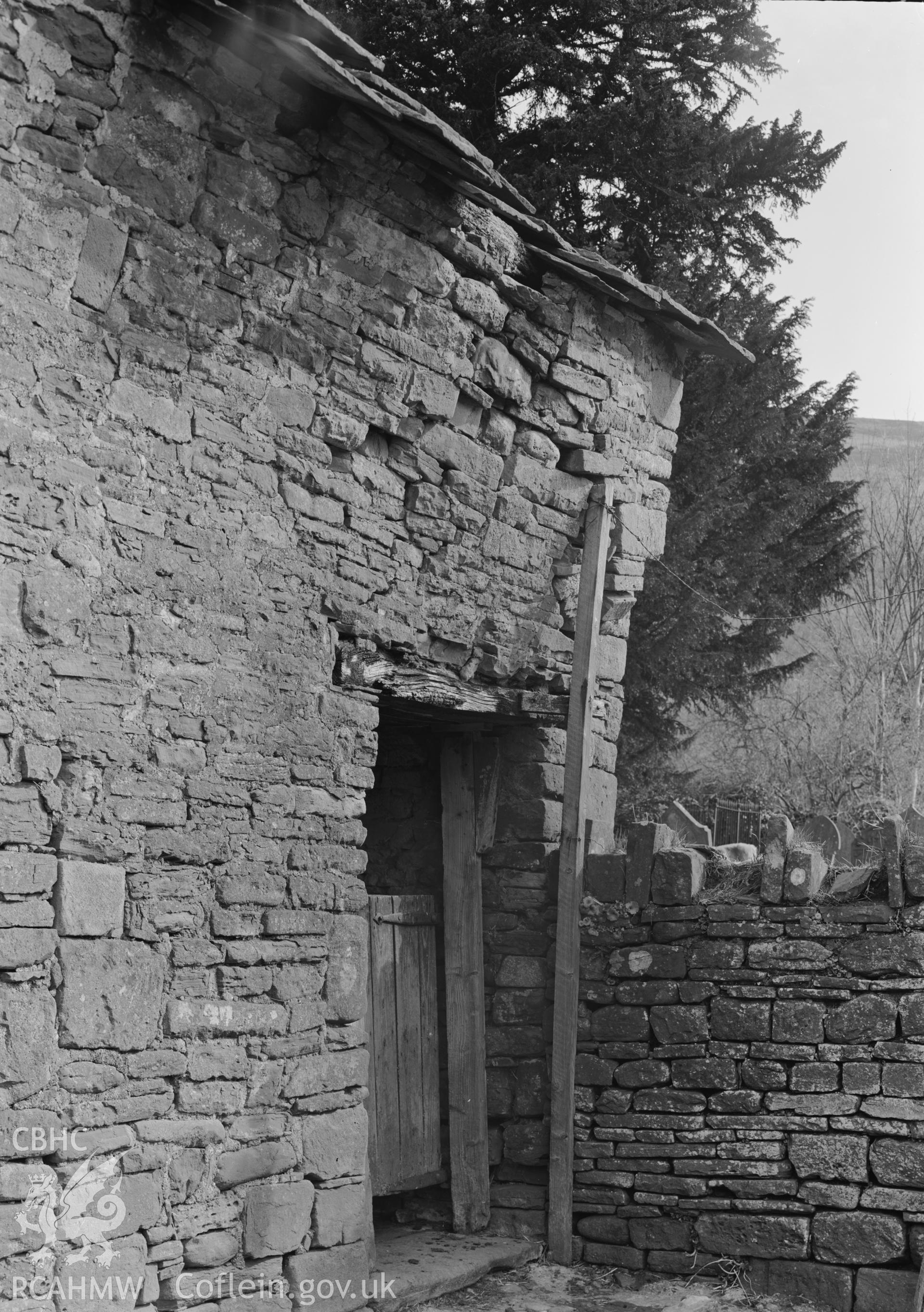 D.O.E photograph of Llanthony Priory - maintenance of exterior.