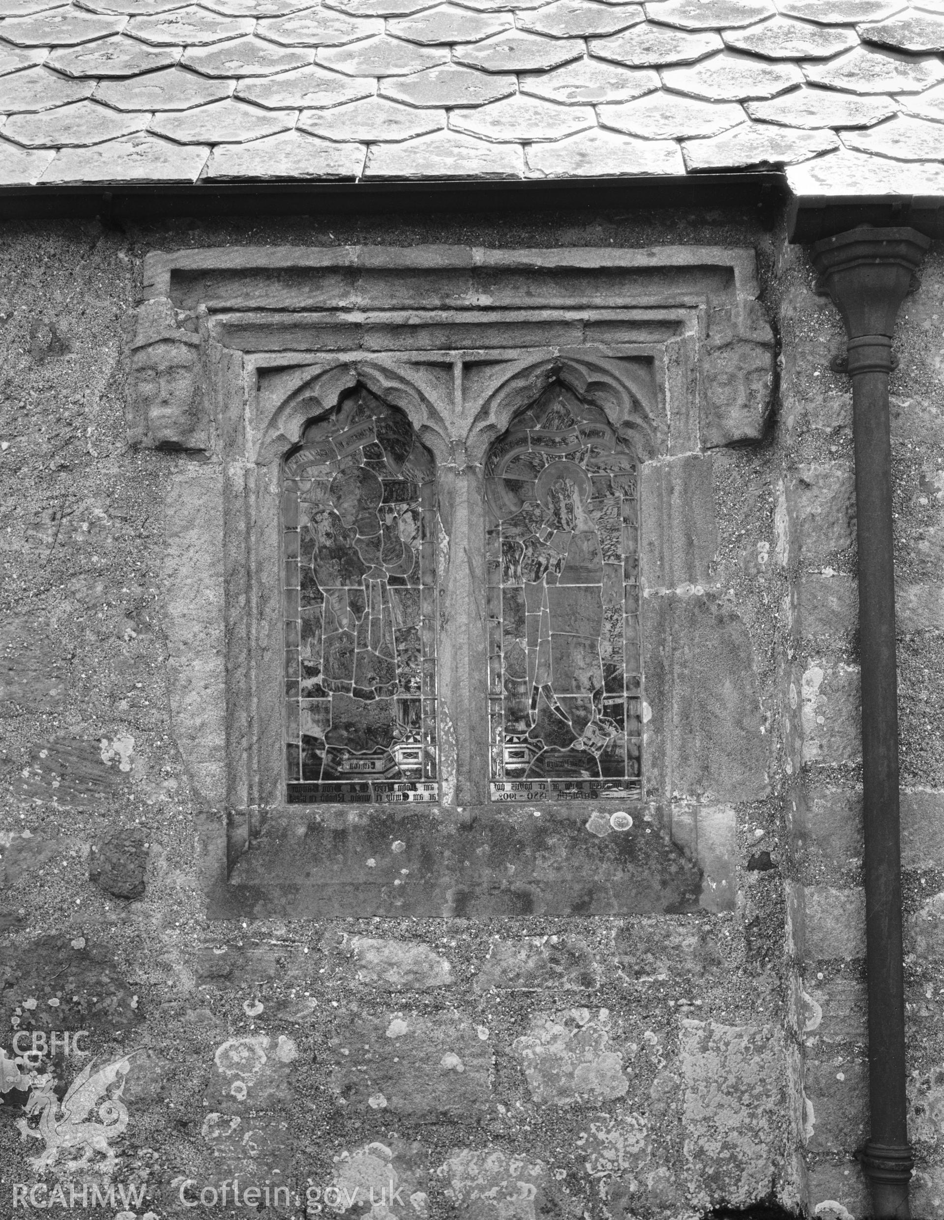 Window, chancel north wall