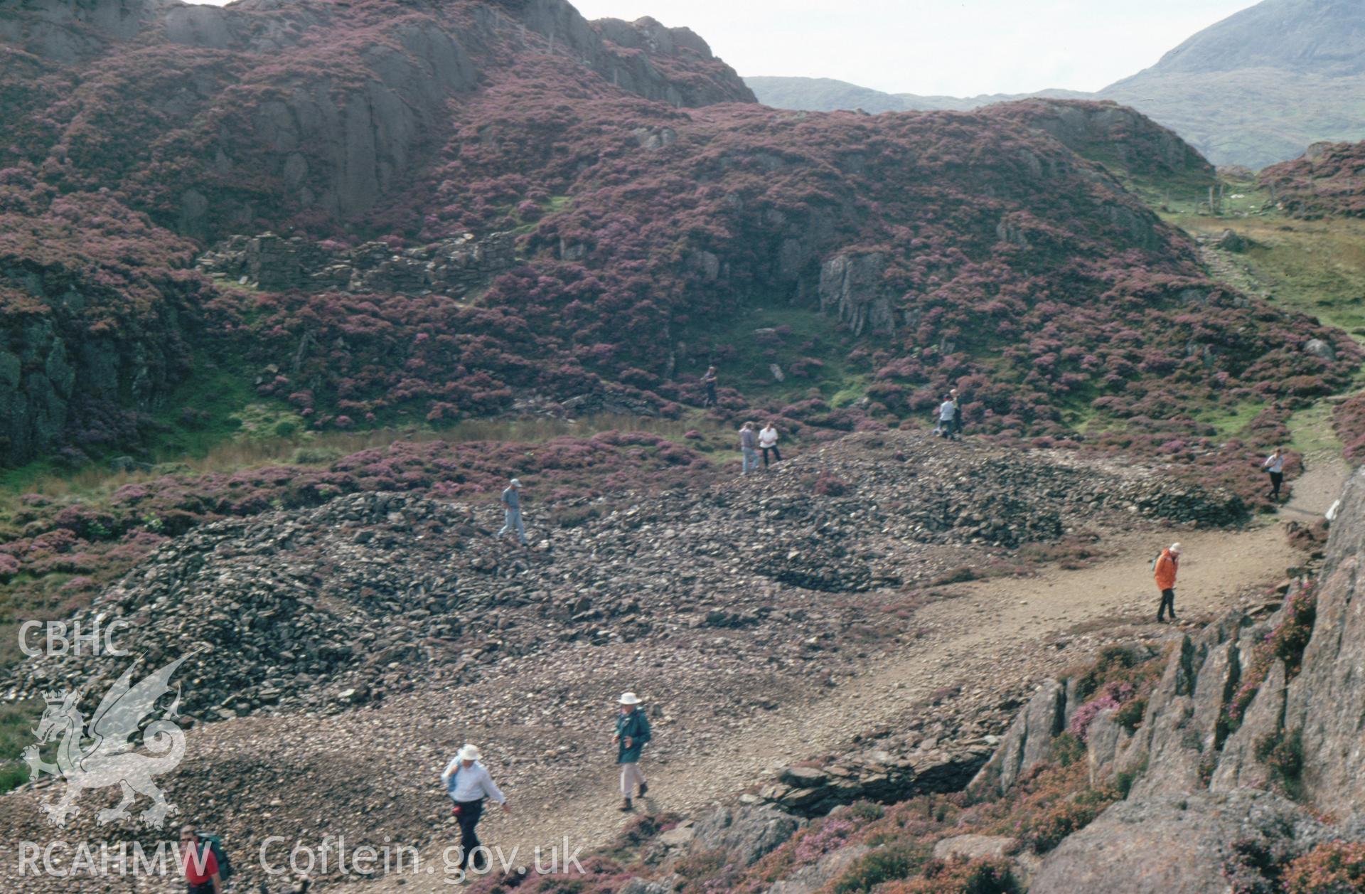 Digitized 35mm slide Llwyndu Copper Mine, Beddgelert.