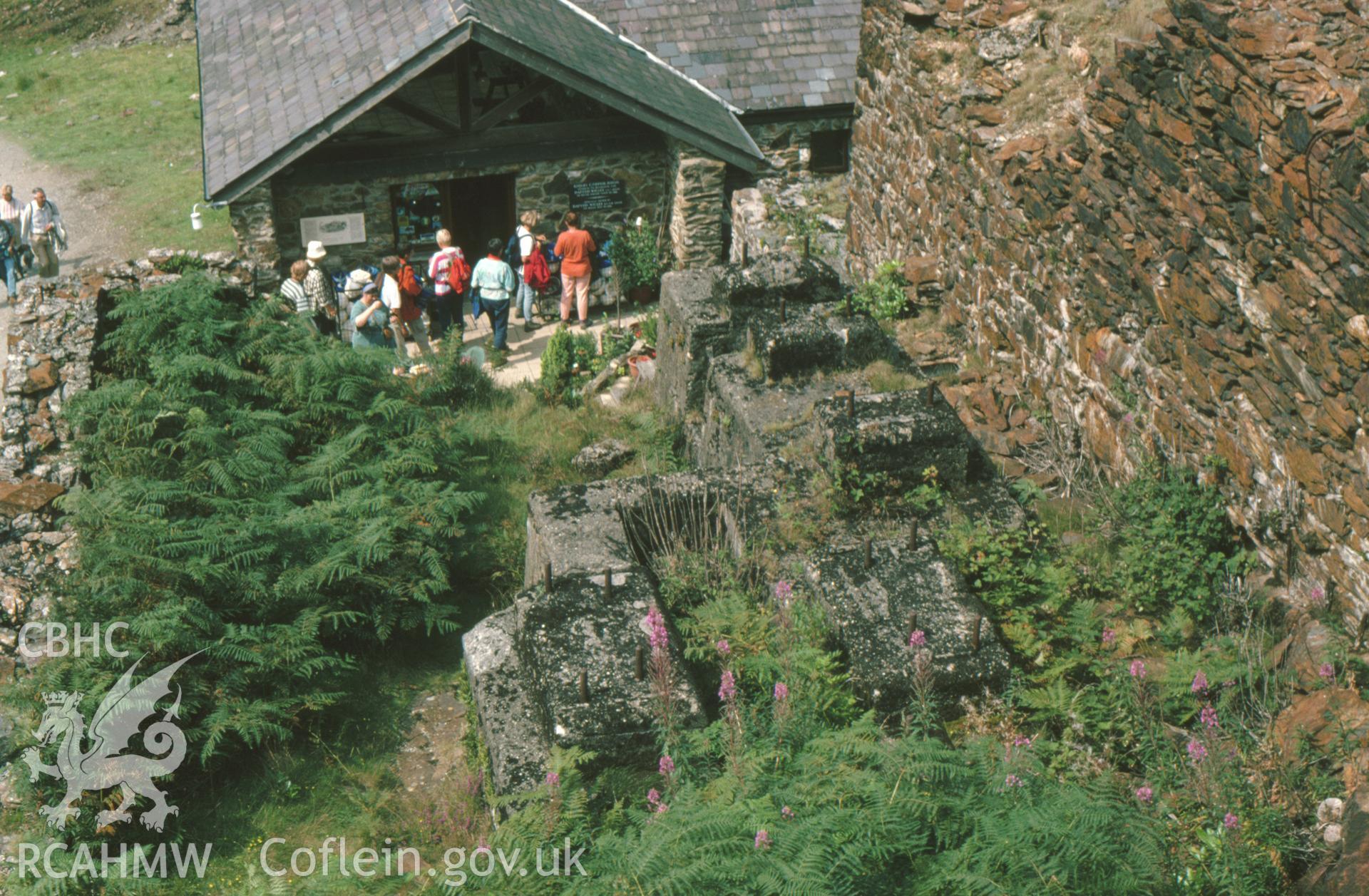 Digitized 35mm slide showing Sygun Copper Mine, Mill.