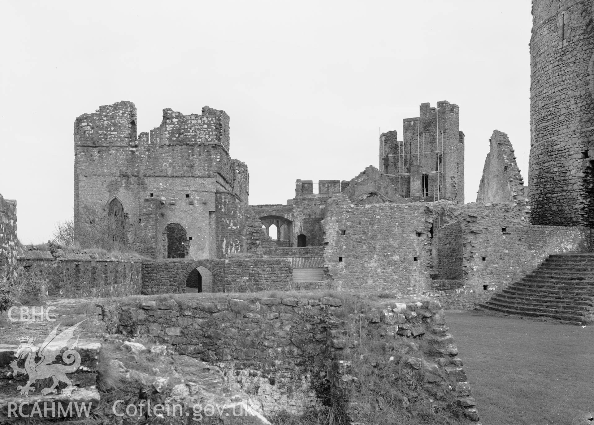 D.O.E photograph of Pembroke Castle.