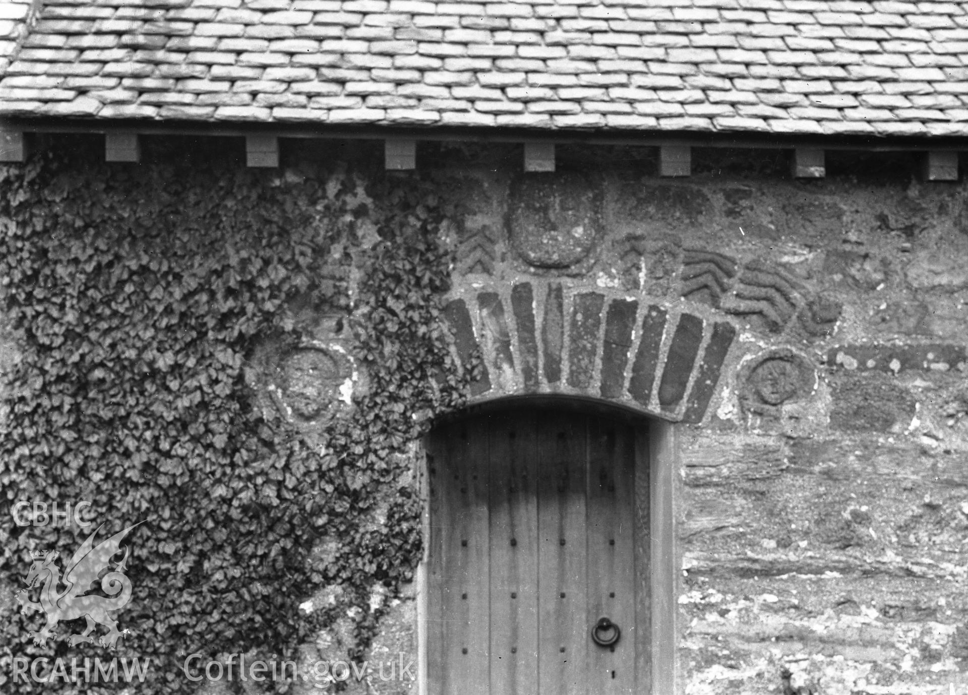 View of the South doorway