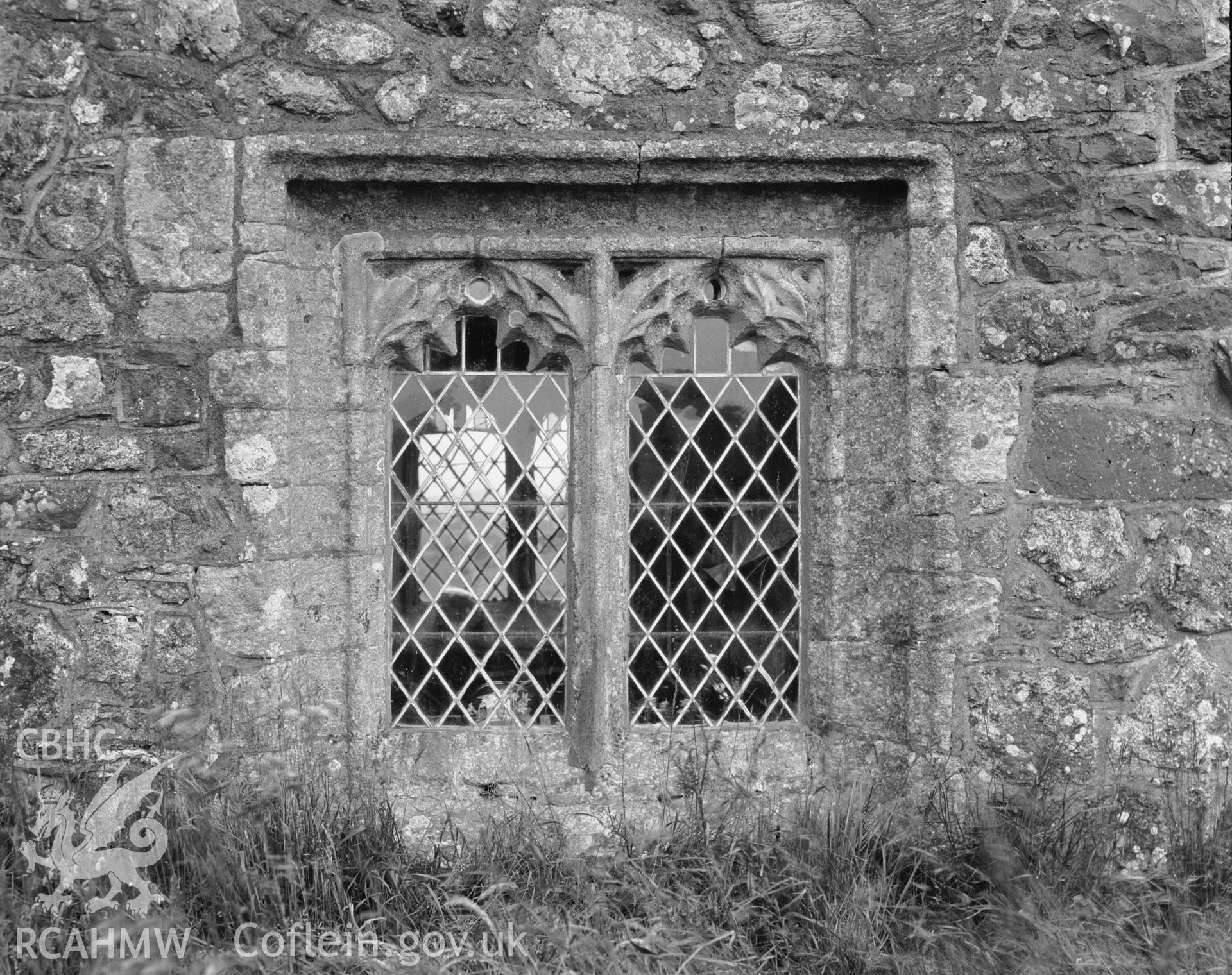 Chancel, S window