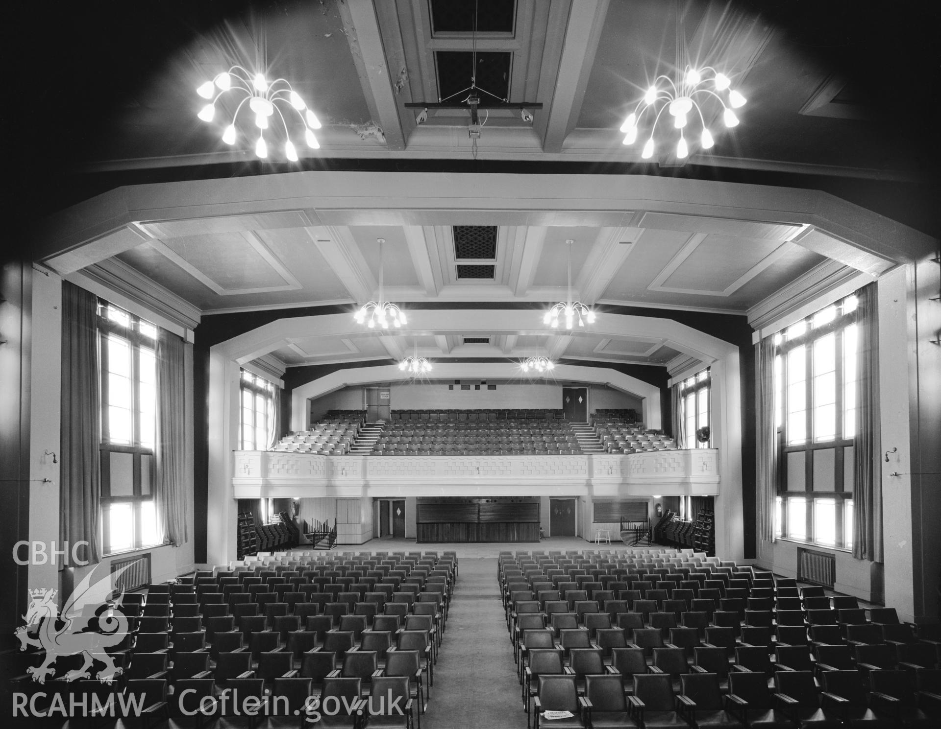 Auditorium from stage