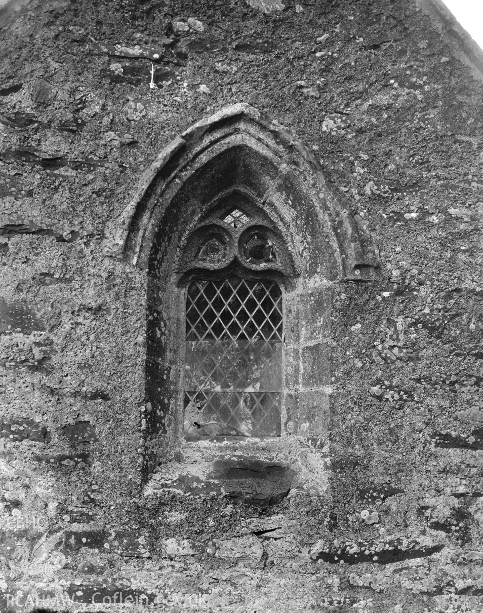 View of the West window