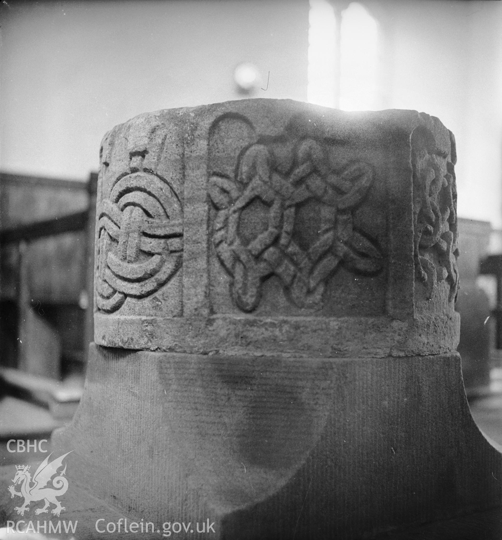 NW face of font