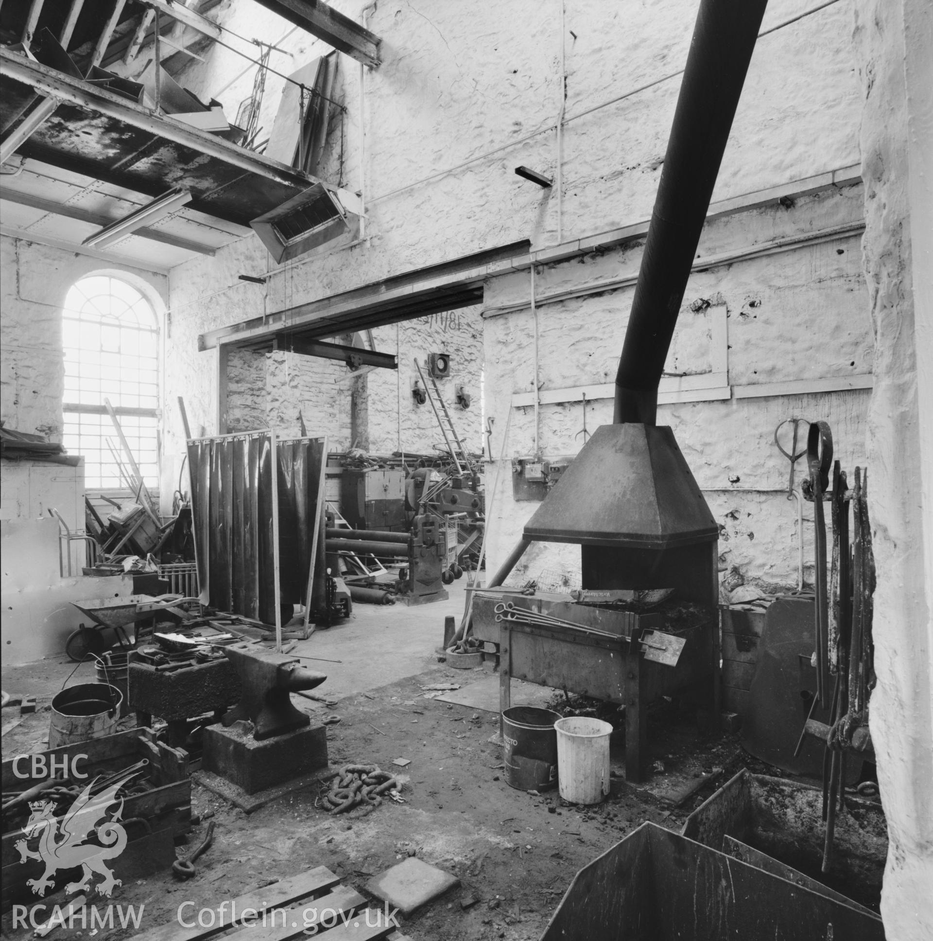 Copper smithy, looking N