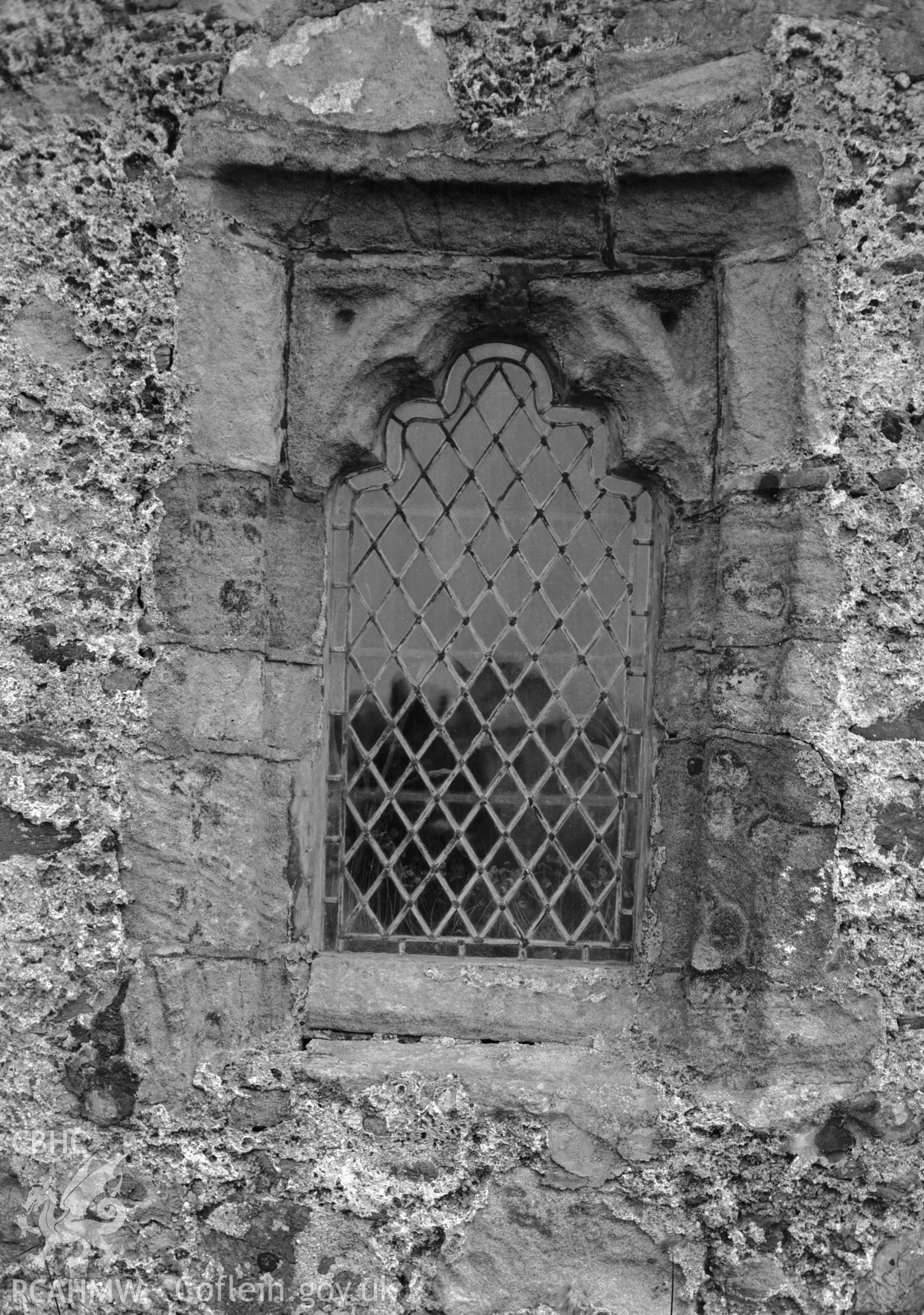 View of a window