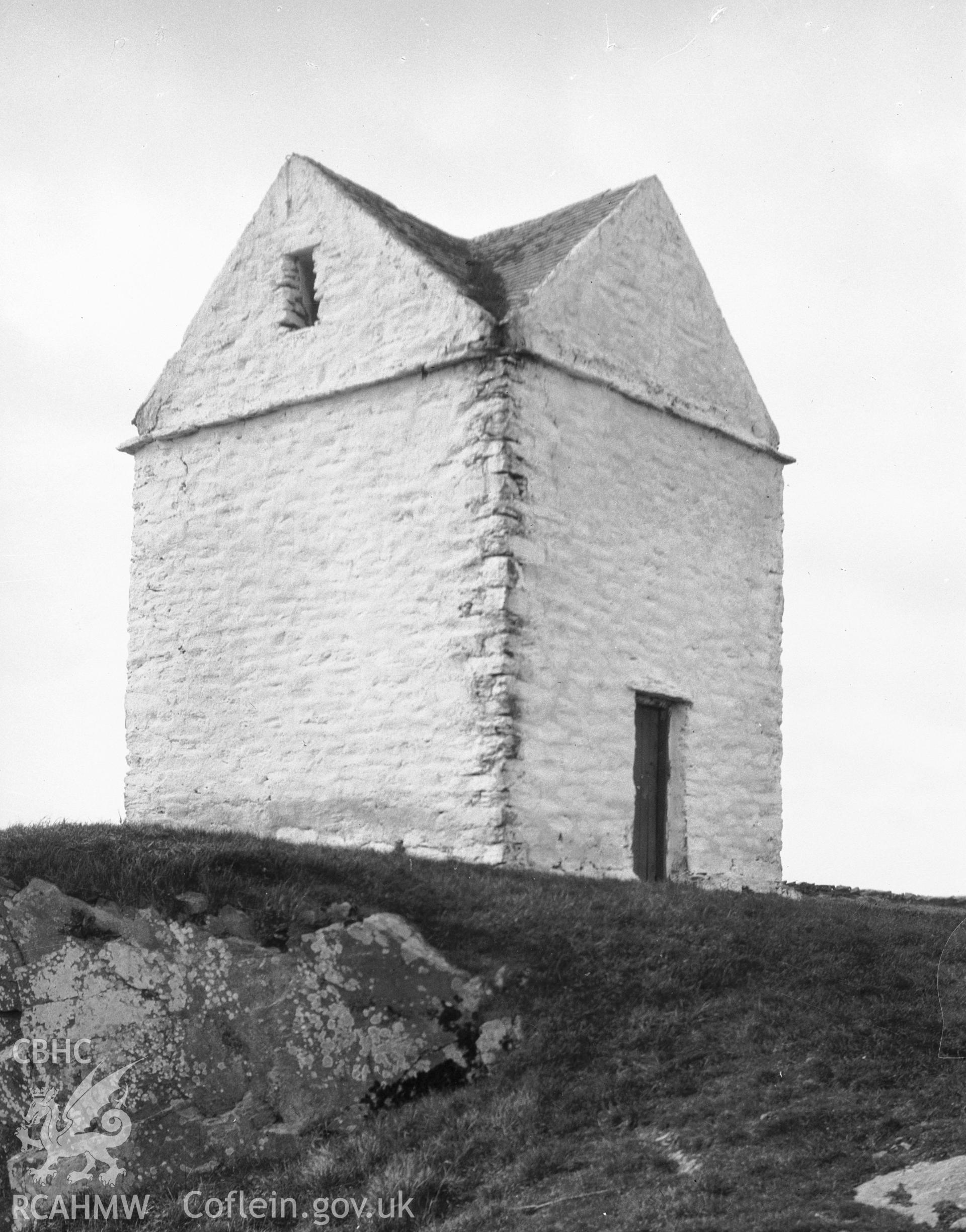 View of exterior from the south-west.