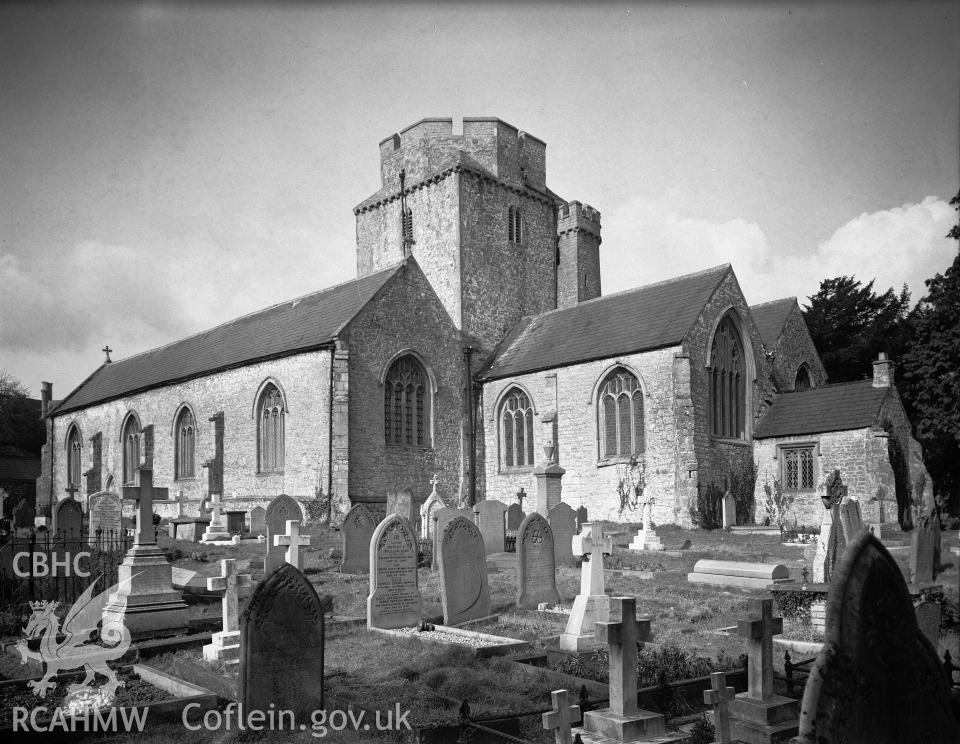 View from the south-east