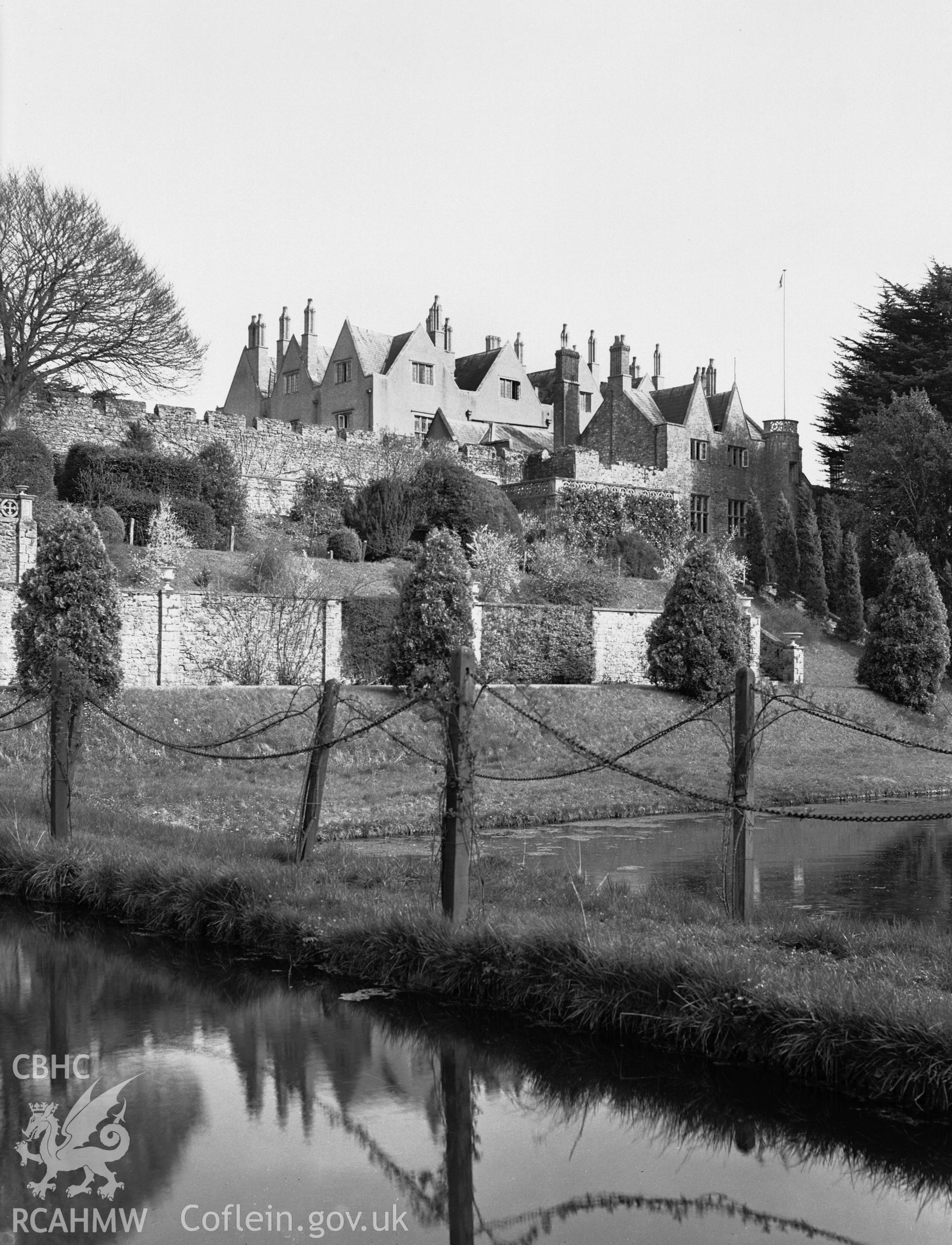 View of St Fagan's Castle from the north-west.