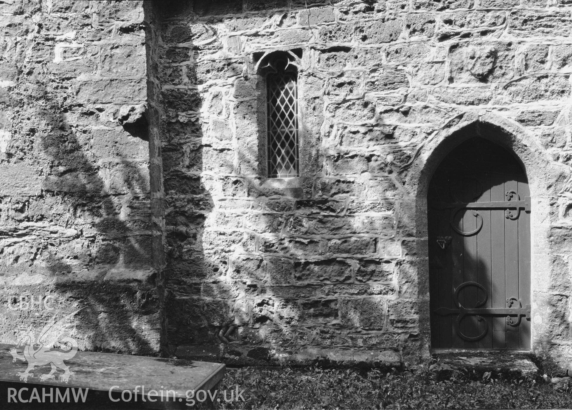 S doorway and window of chancel