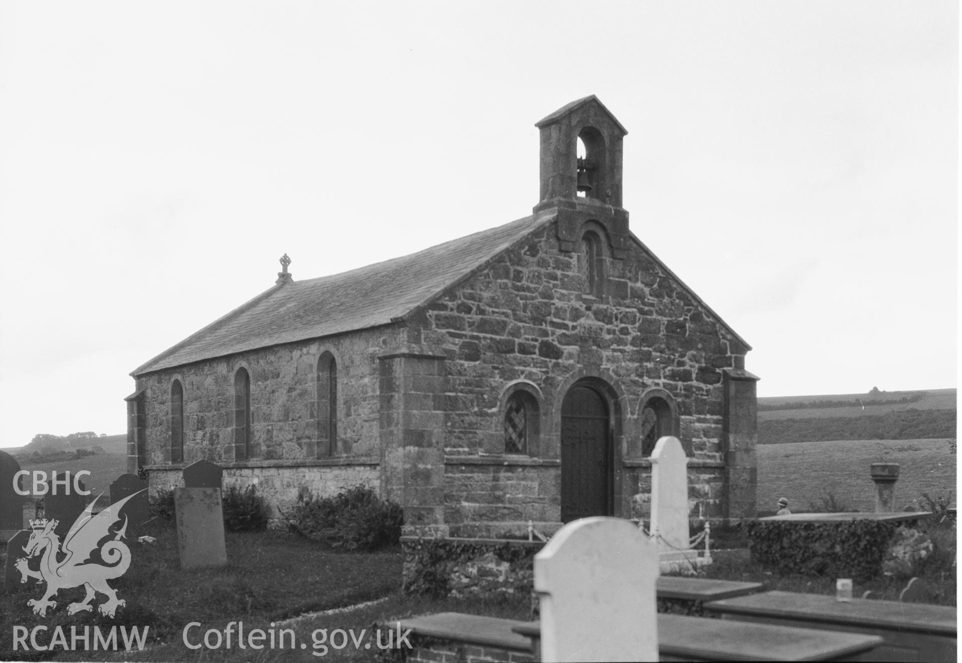 View from west