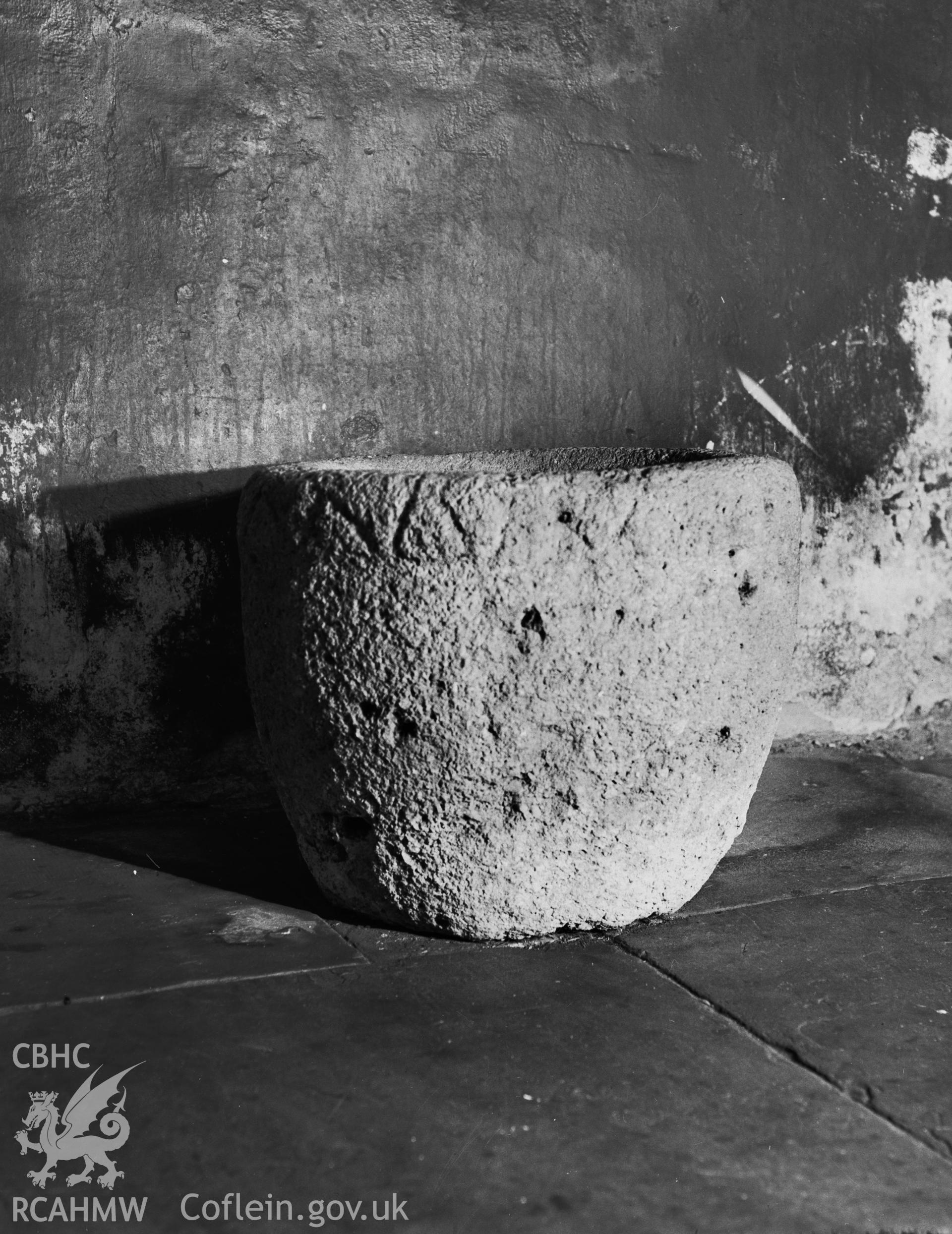 View of font