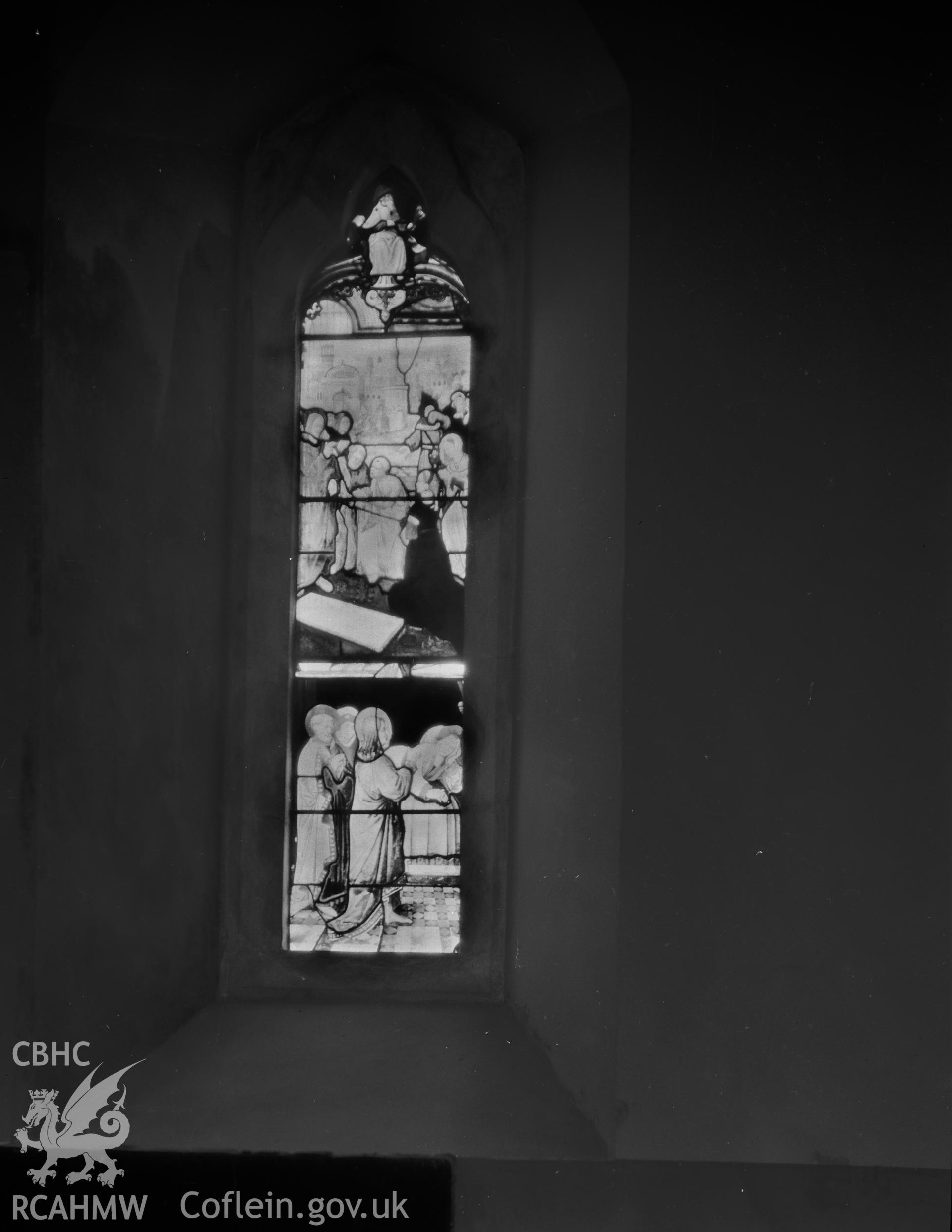 Chancel, N wall window