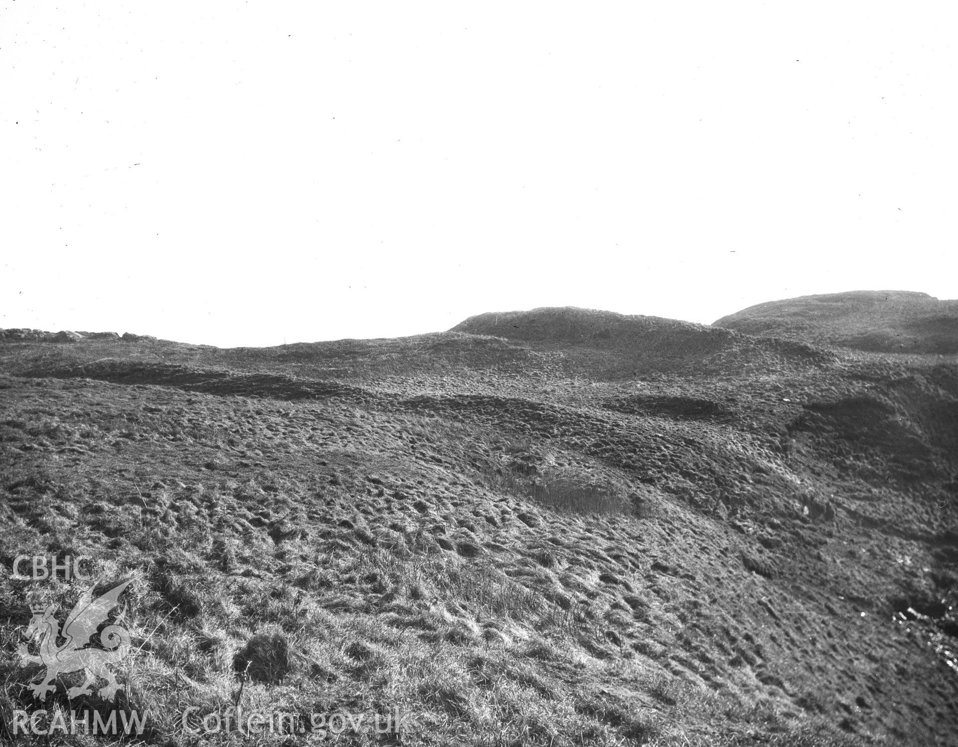 General view of ramparts from the north.