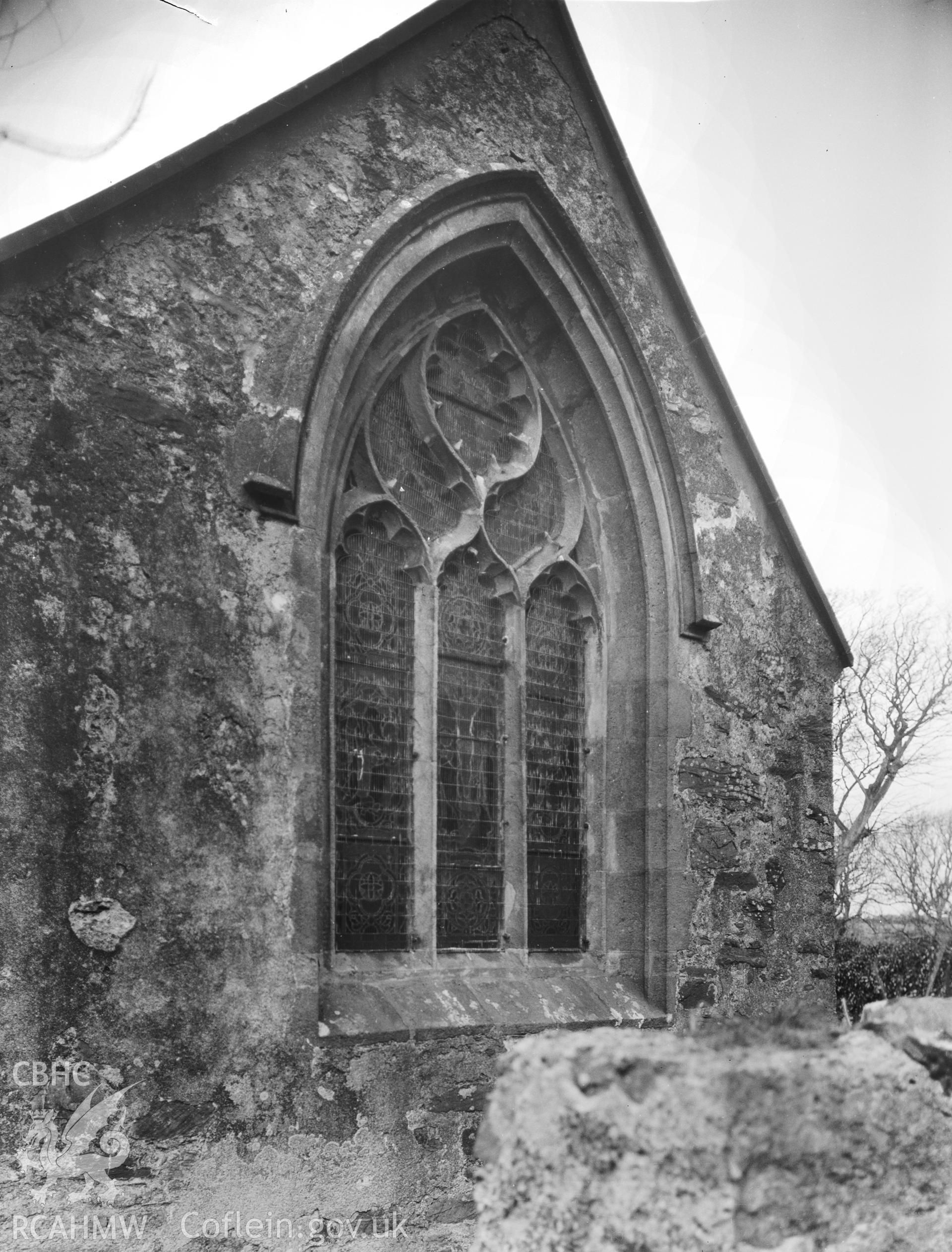 Chancel, East window