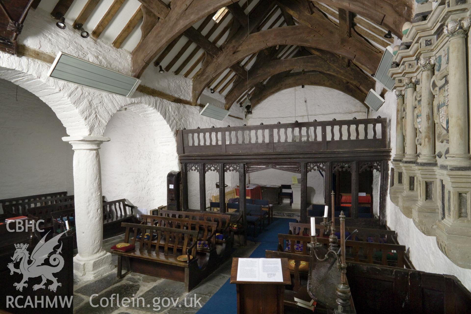 Looking north from the altar.