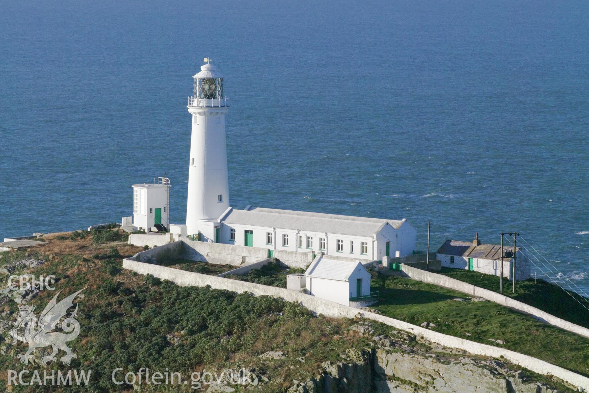 View from the east, lighthouse complex.