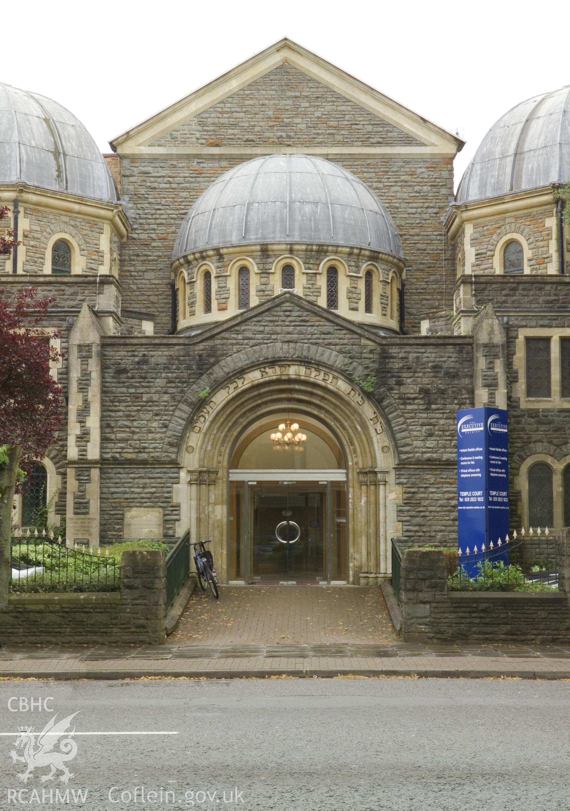 Exterior main entrance.