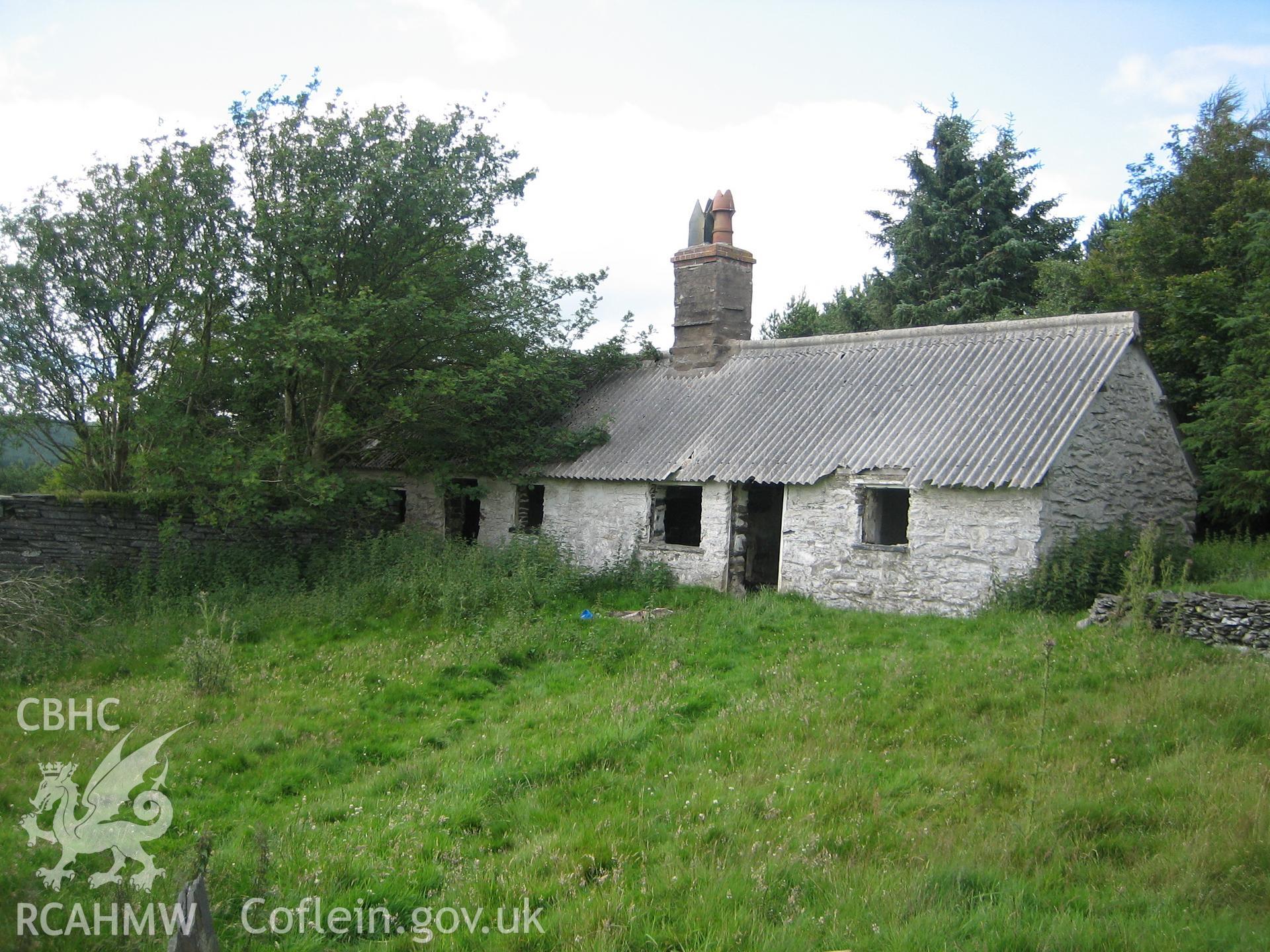 Bwlch-du cottages from the south east.