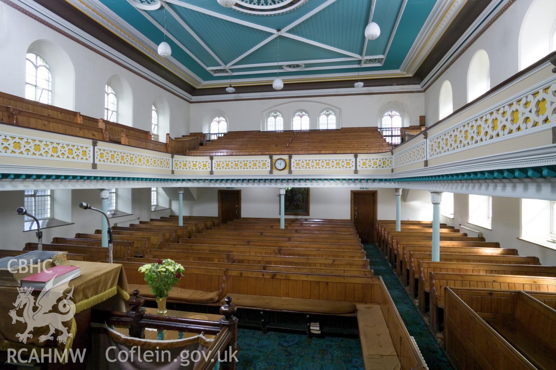 Ground floor interior from northwest.