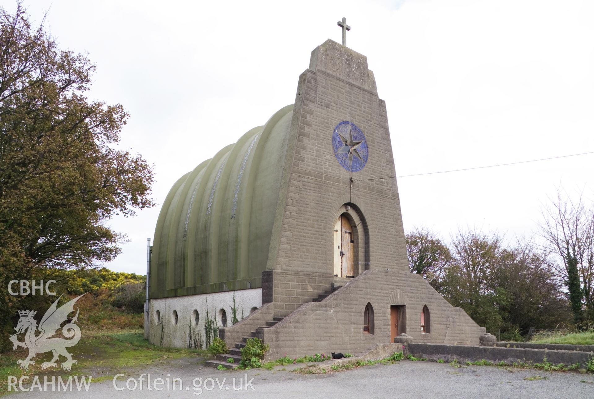 View from the southwest.
