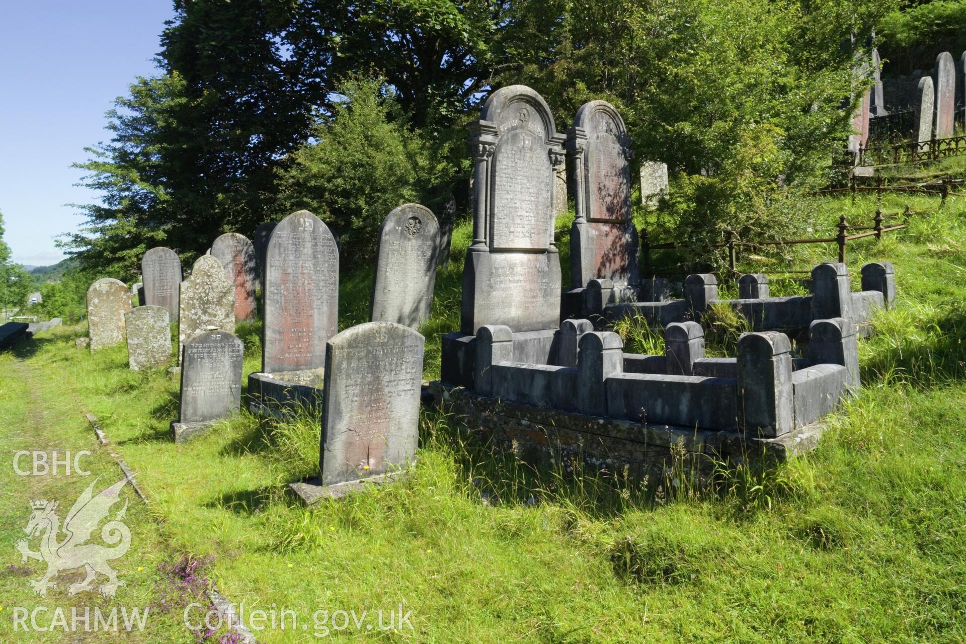 Views in graveyard.