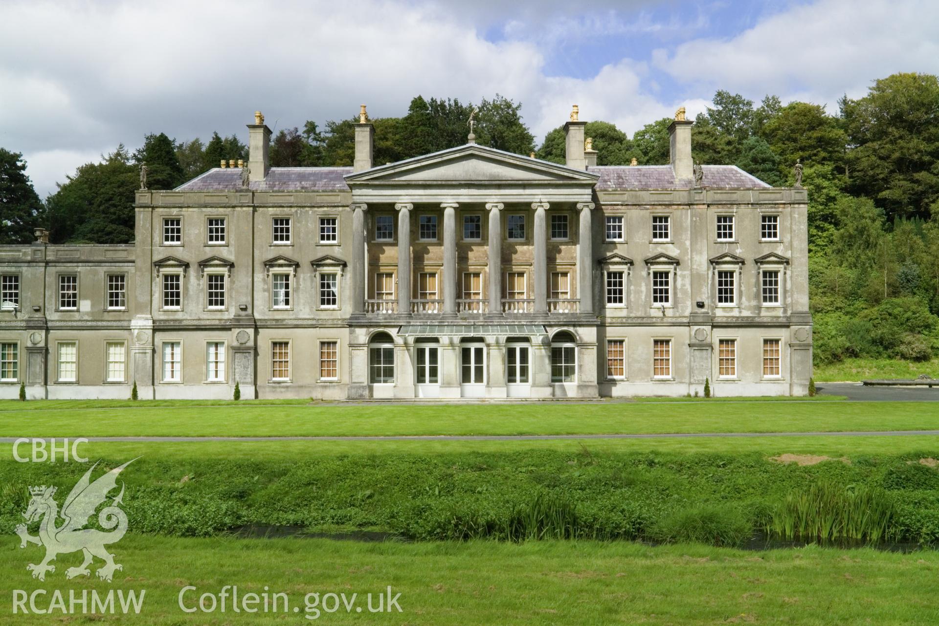 Main building from the south.