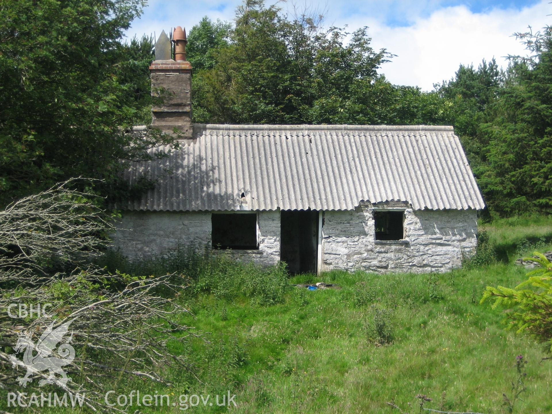 Bwlch-du: east cottage from the south.
