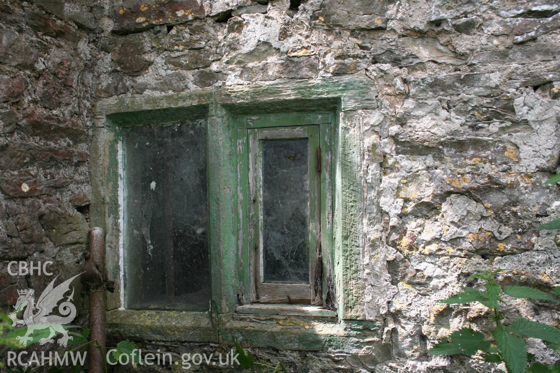 Exterior pantry/dairy window