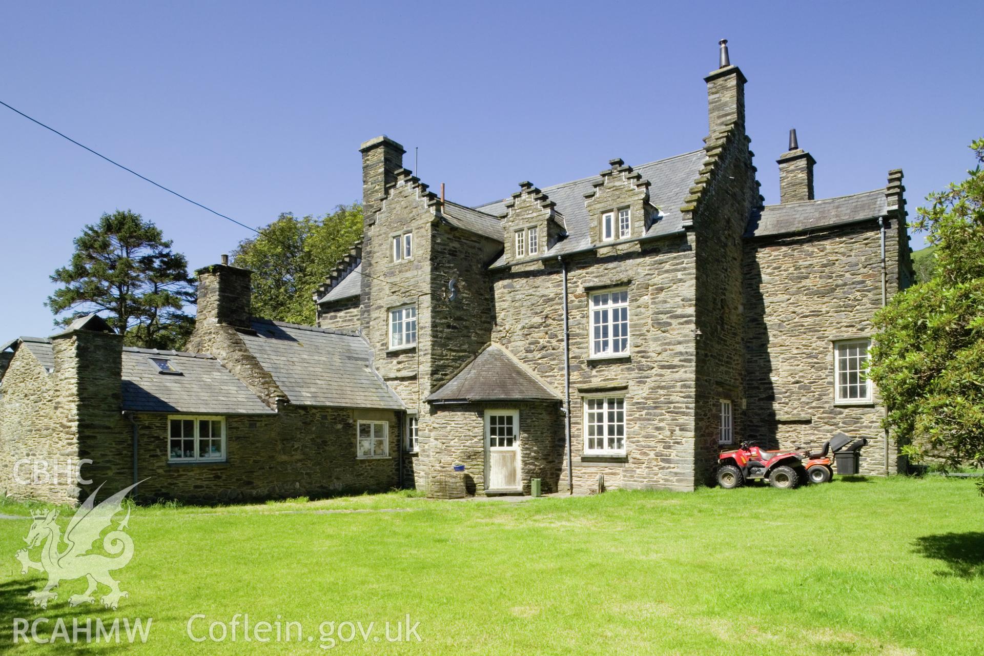 Exterior friom the southeast.