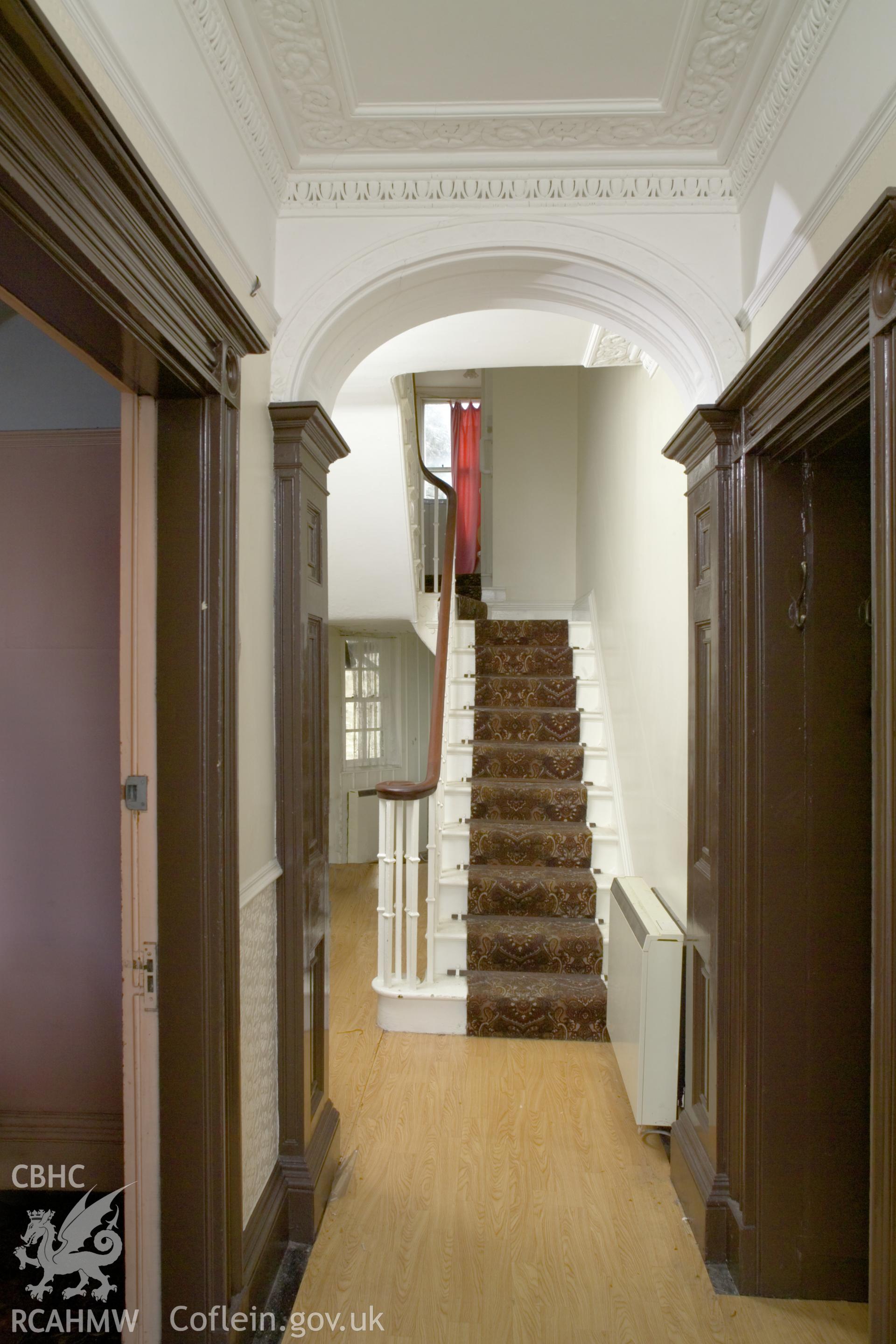 Ground floor stairwell and corridor.