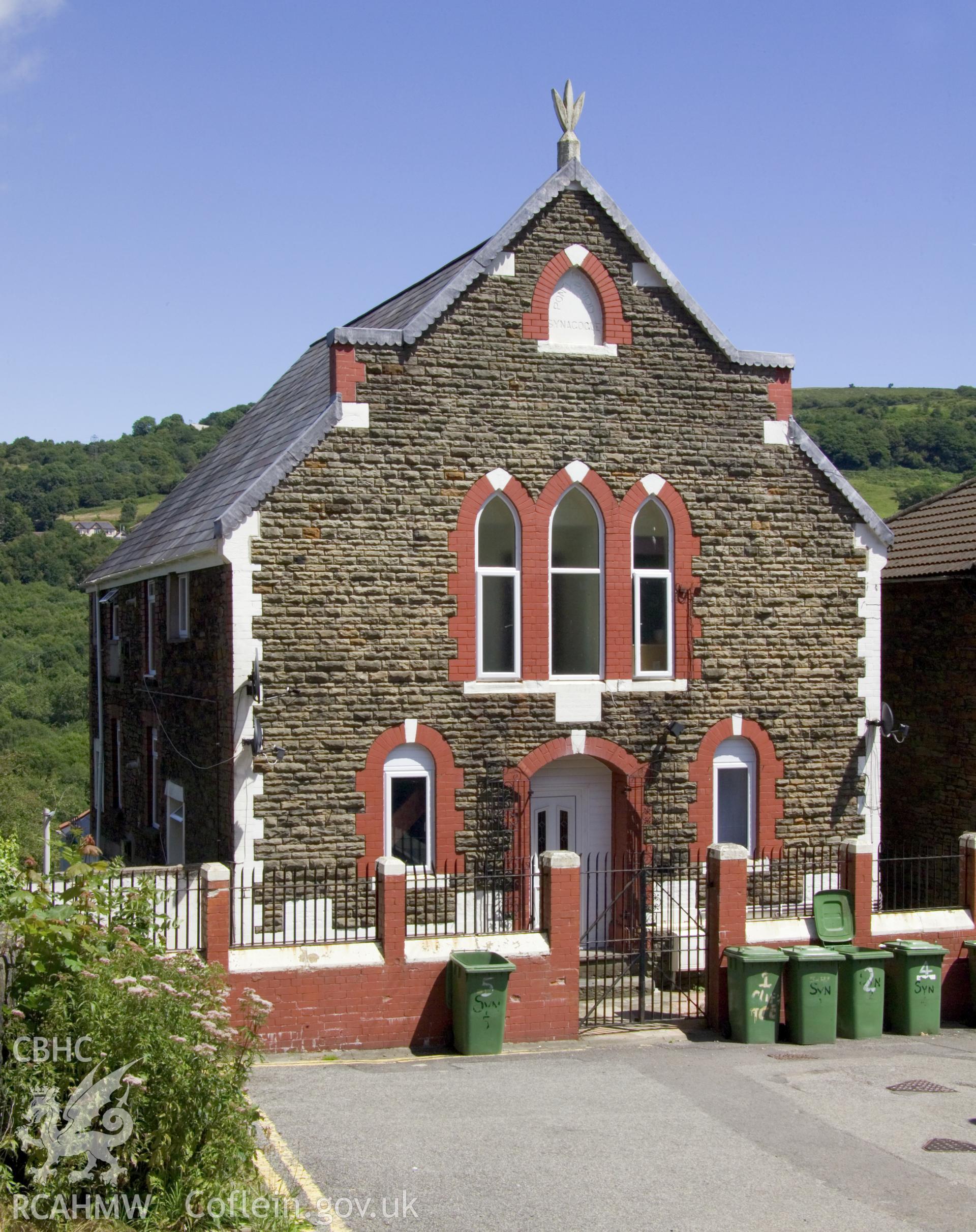 Exterior from southwest.