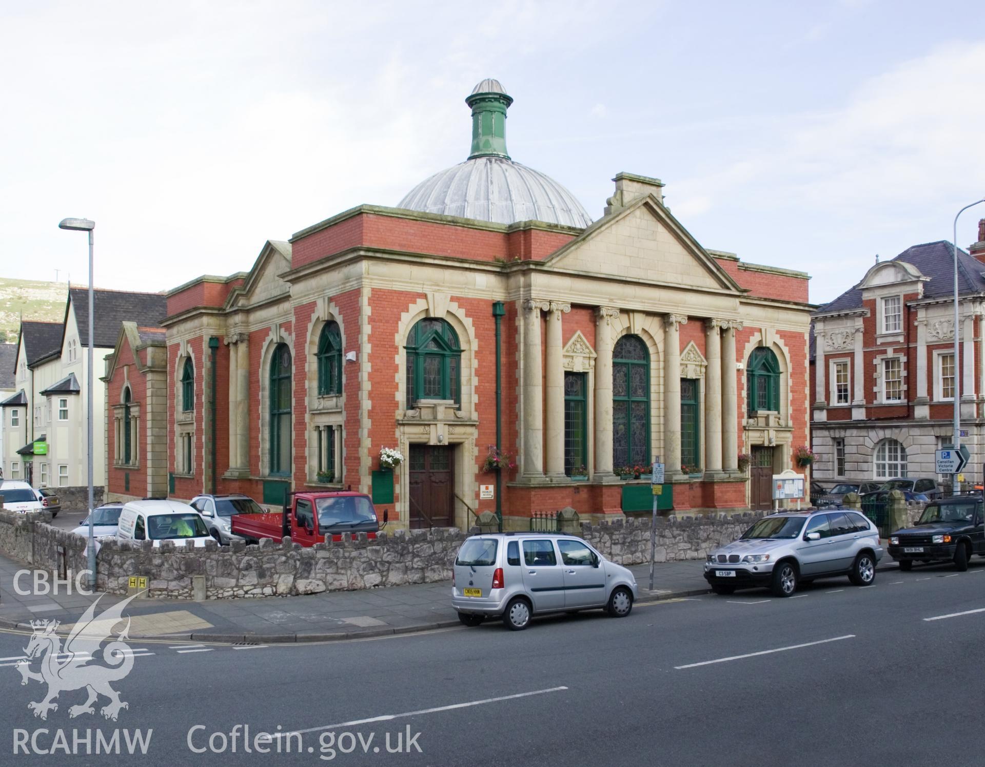 Exterior from the south.