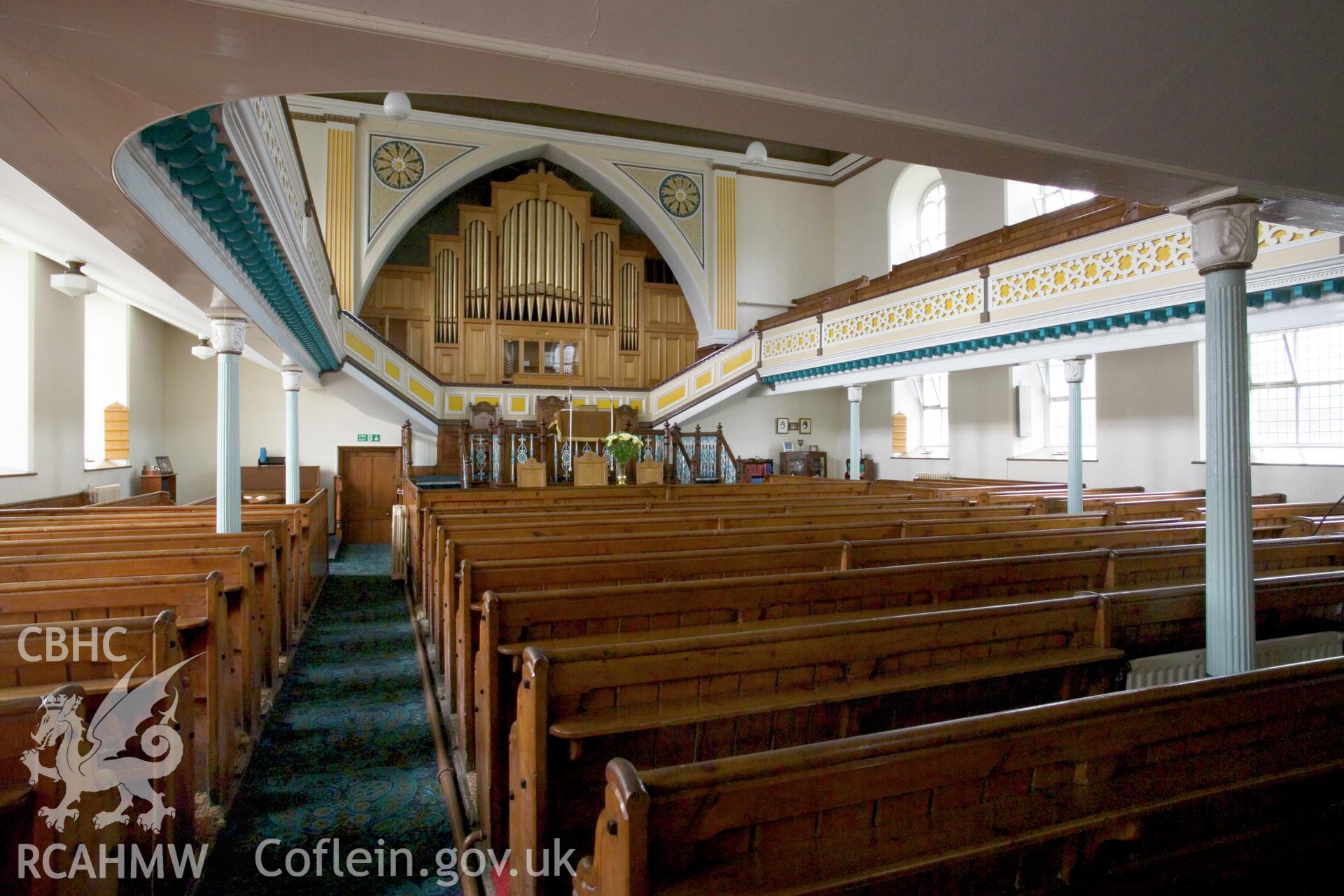 Interior, ground floor from north northeast.