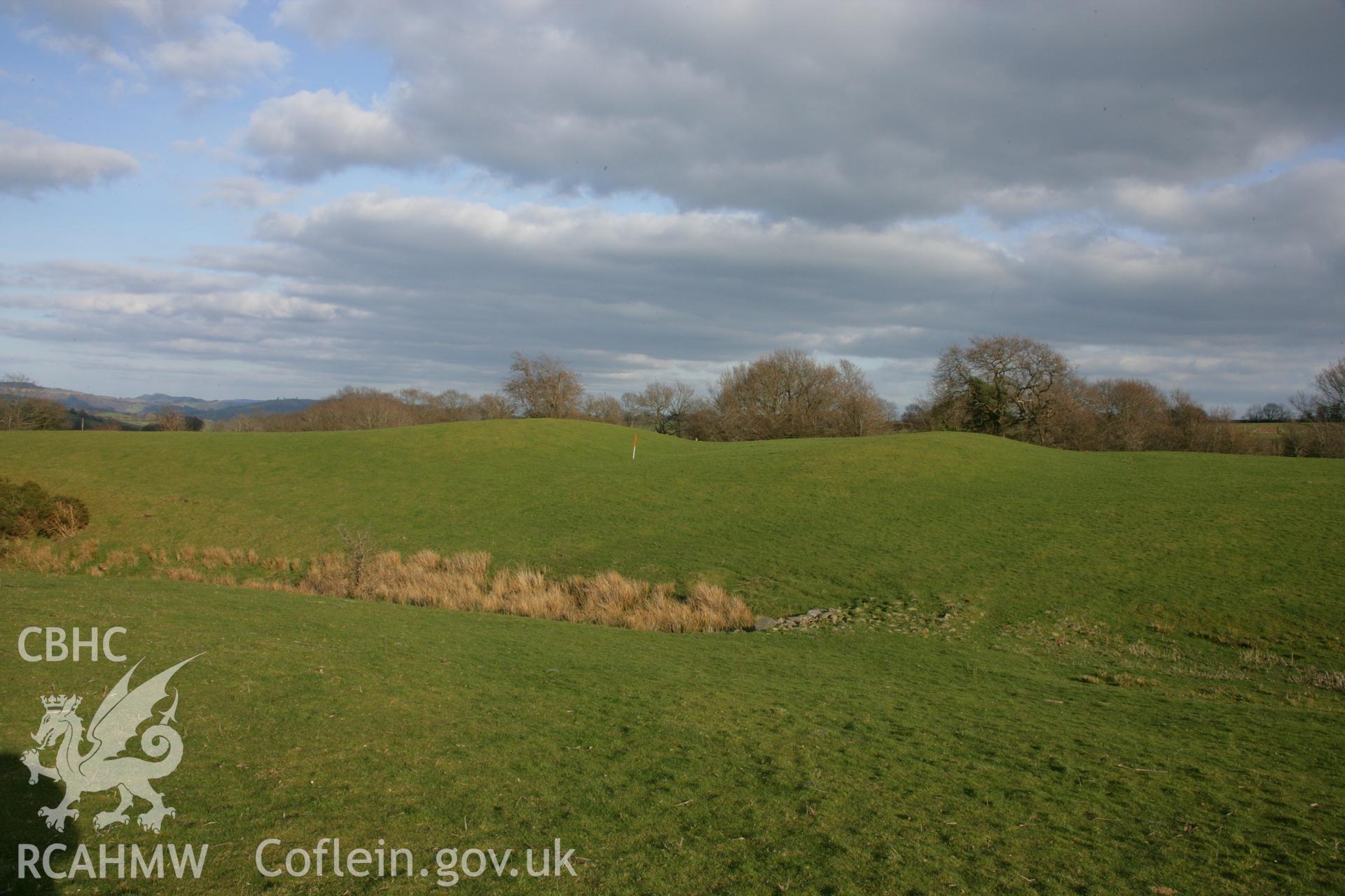 Main ramparts from west.