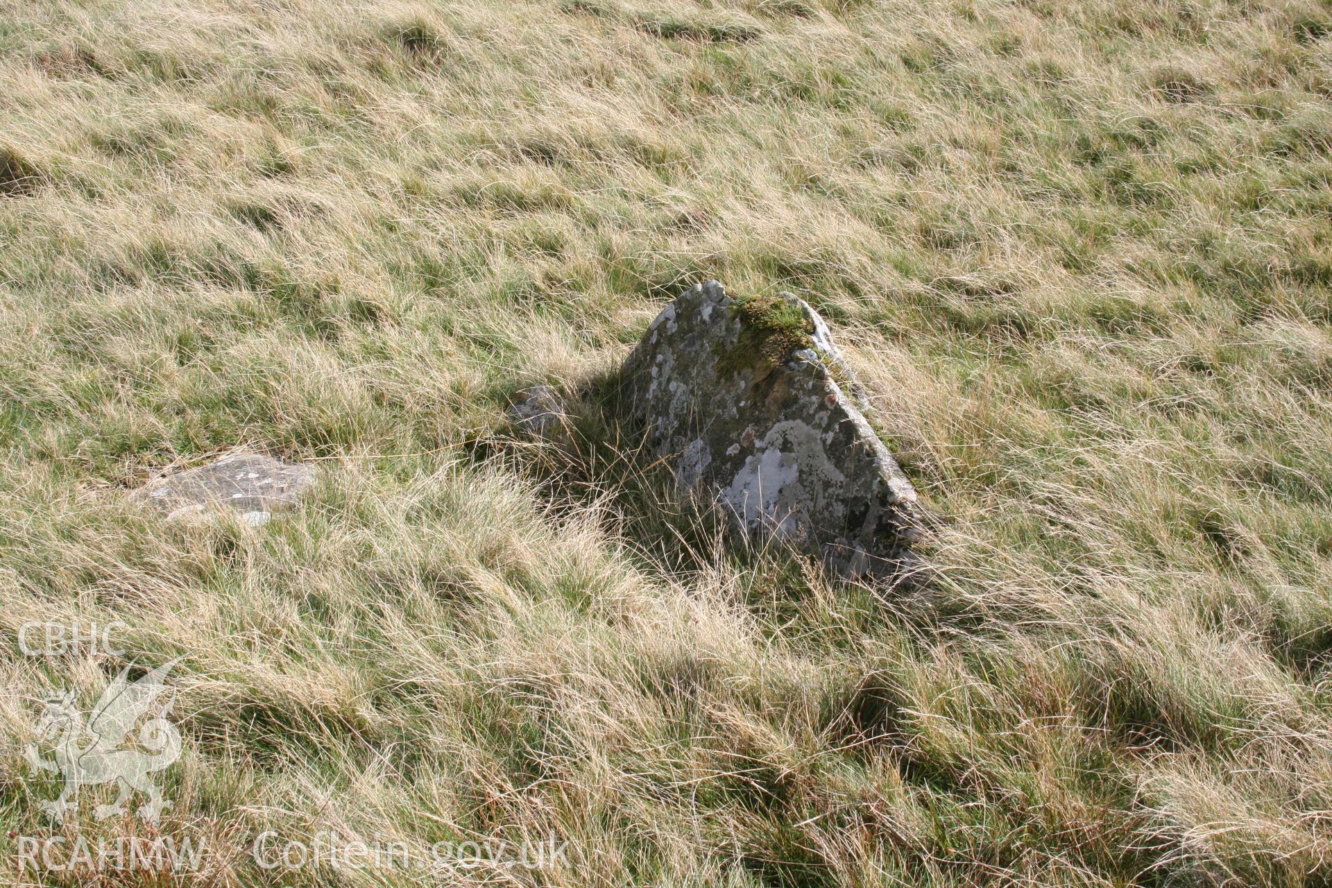 Bwlch Cerrig Duon Cist. Cist viewed from west.