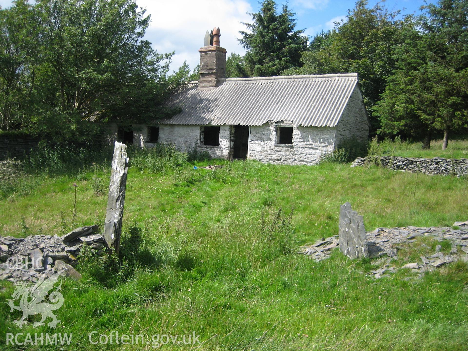 Bwlch-du cottages from the south east.
