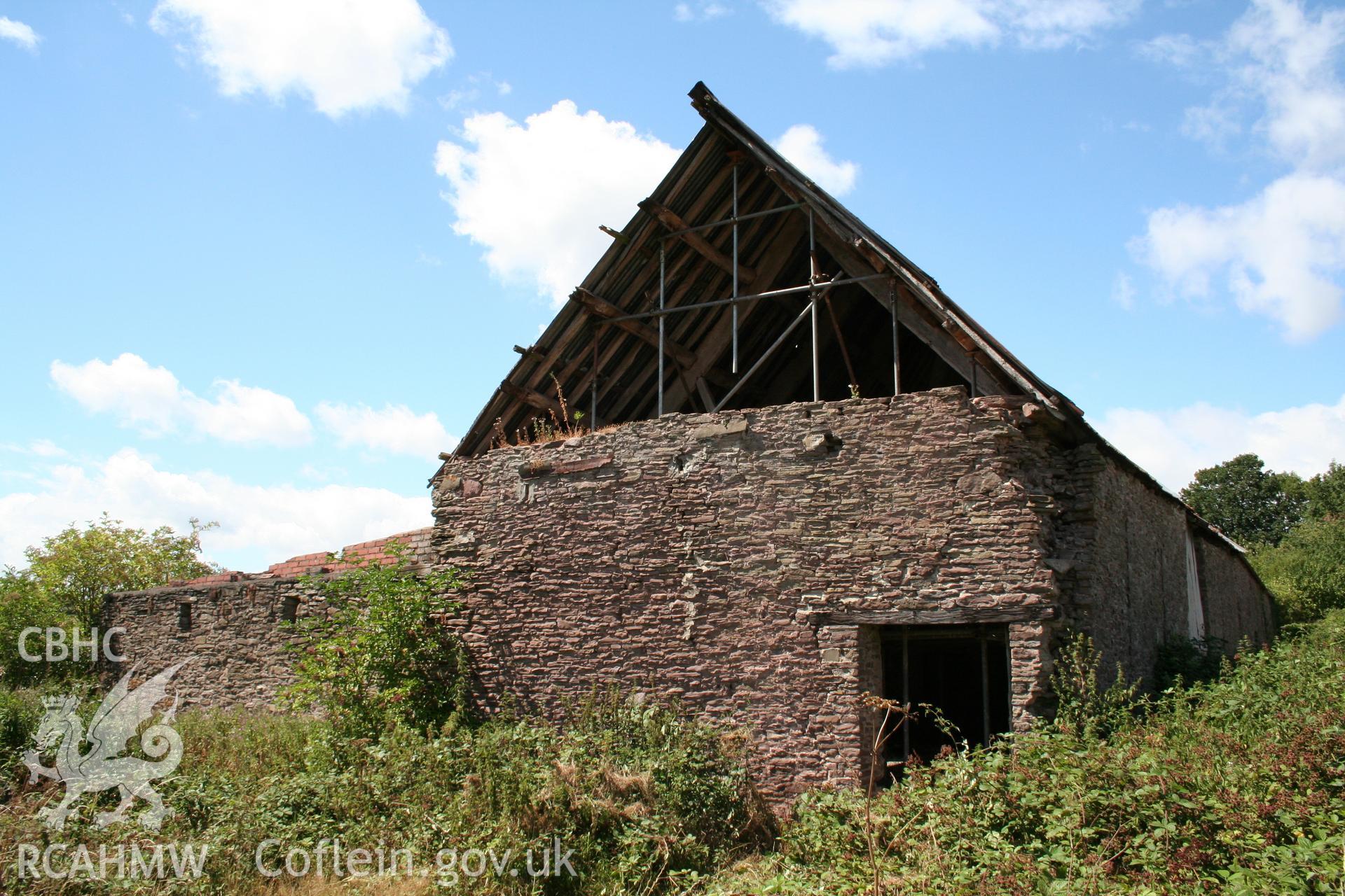 Barn south-east gable-end.