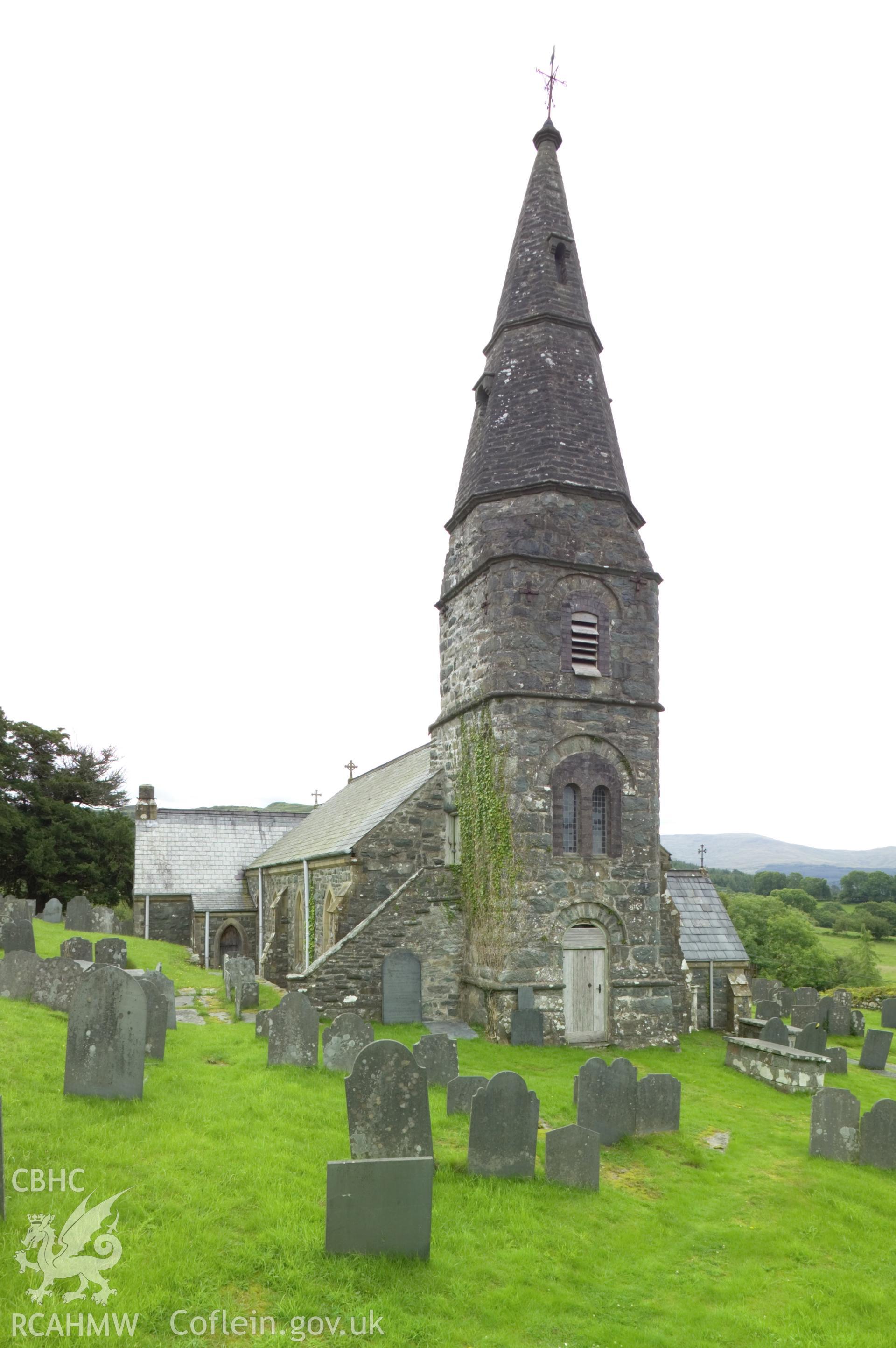 Exterior from the north west.
