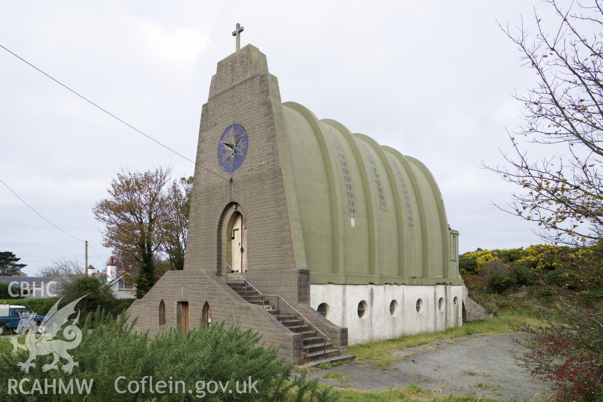 View from the southeast.