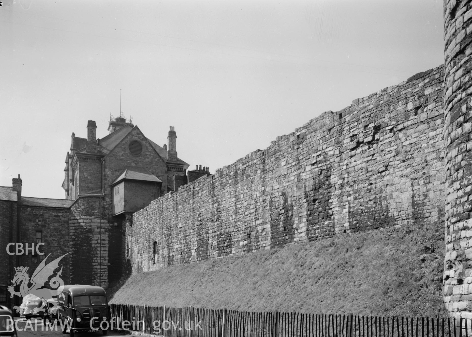 D.O.E photographs of Caernarfon Castle.