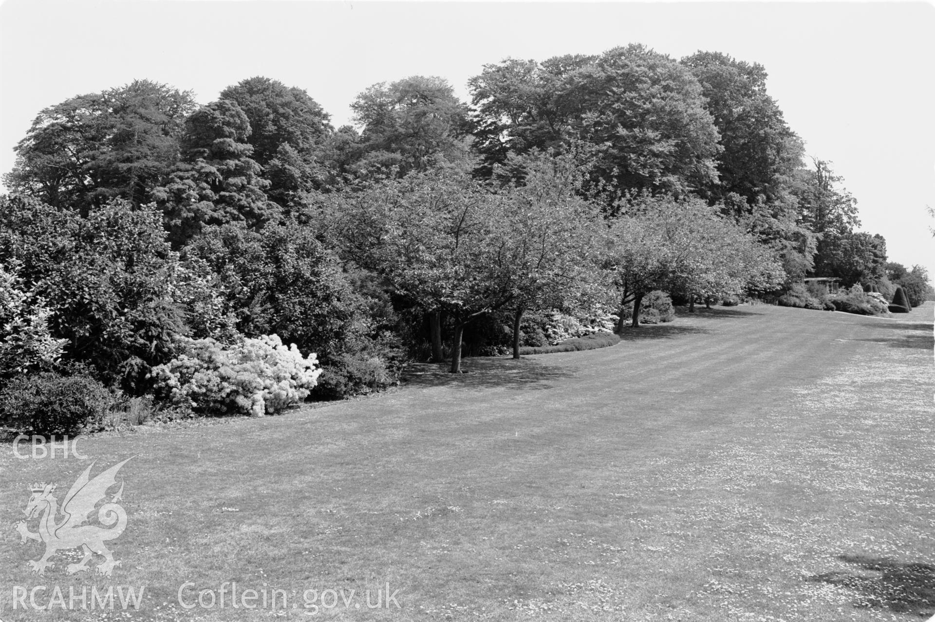 Chirk Castle grounds, collated by the former Central Office of Information.