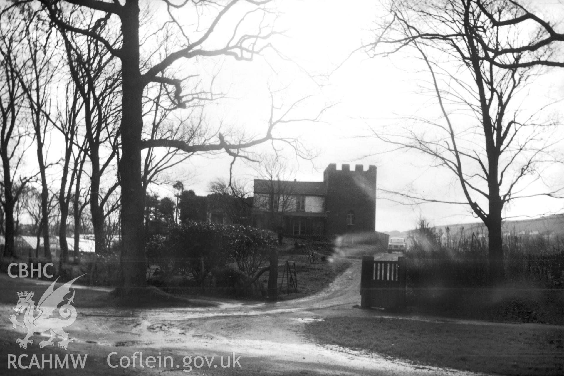 General view of Plas Crug Tower.