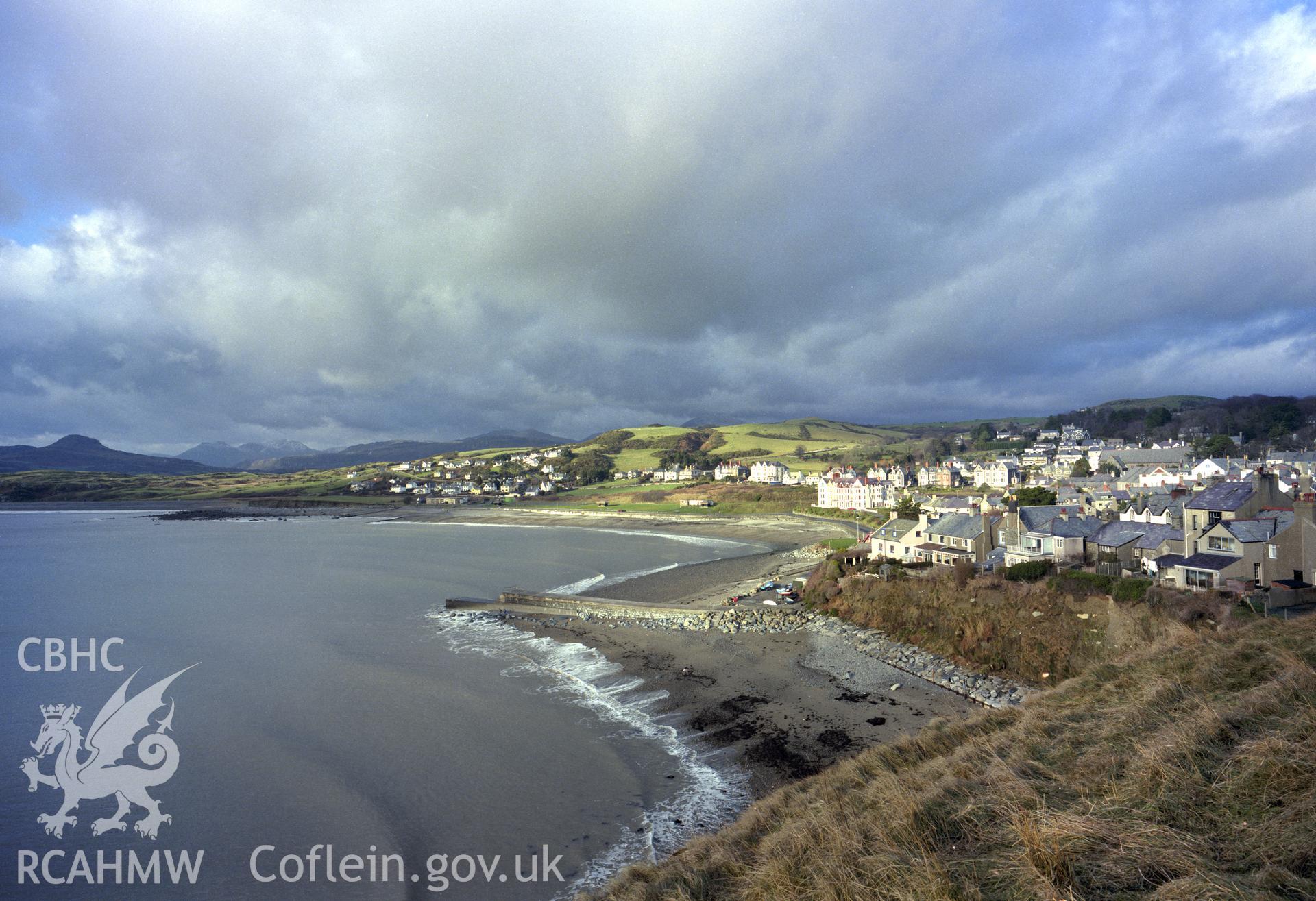 View of Criccieth seafront