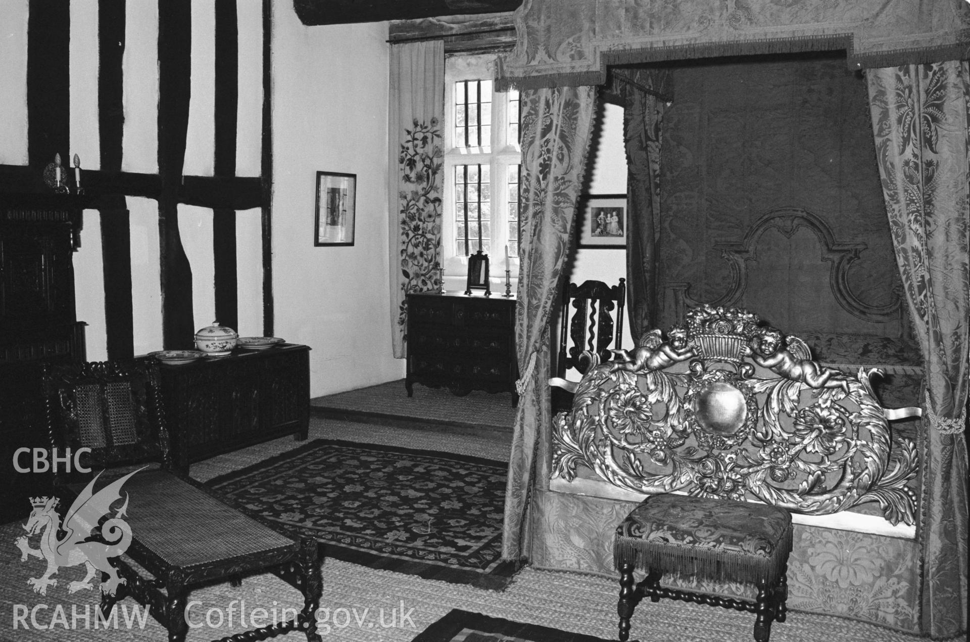 Interior view of Chirk Castle collated by the former Central Office of Information.